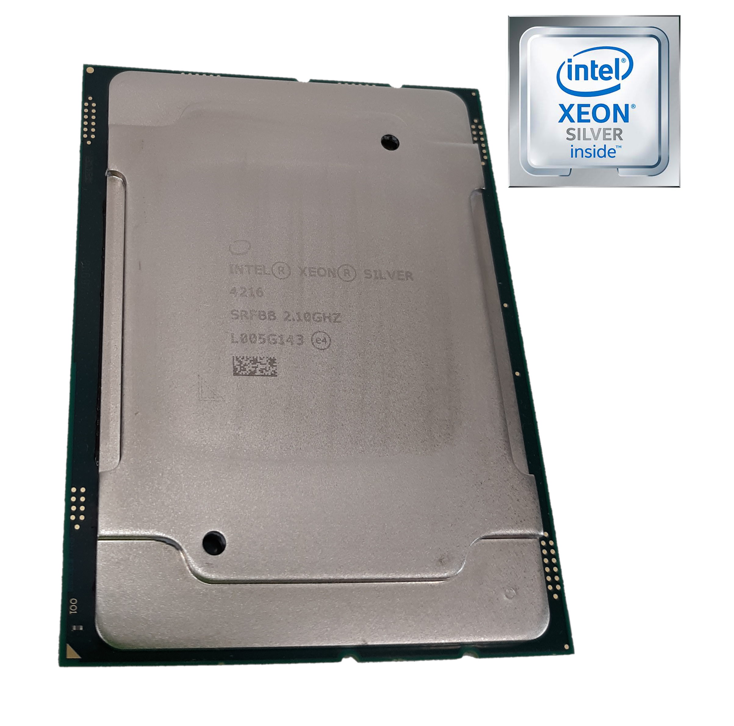 Intel Xeon Silver 4216 2.1GHz 16-cores 22MB Cache Sockets FCLGA3647 SRFBB
