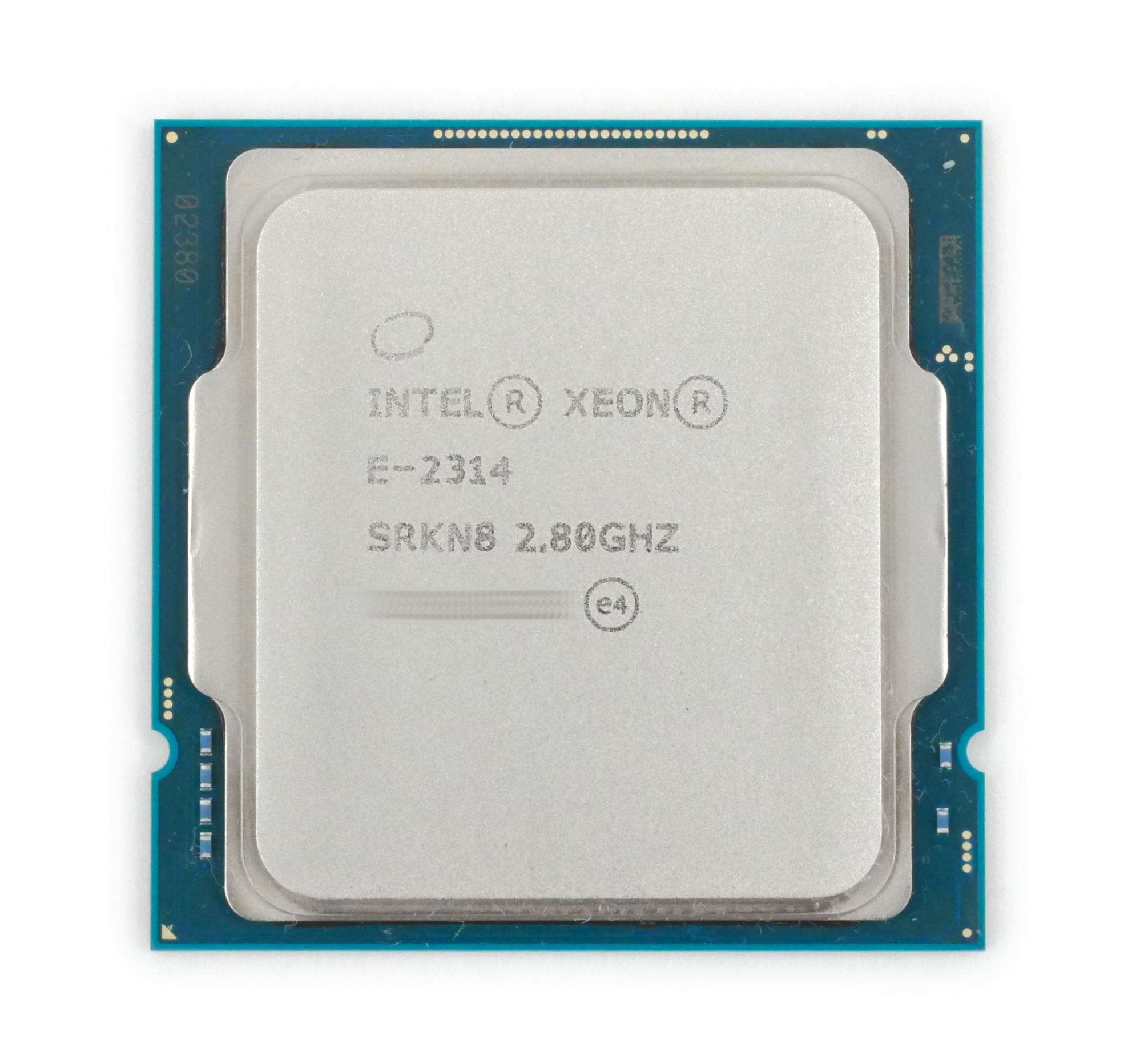 Intel Xeon E-2314 2.8GHz 4C 8M Cache Sockets FCLGA1200 SRKN8