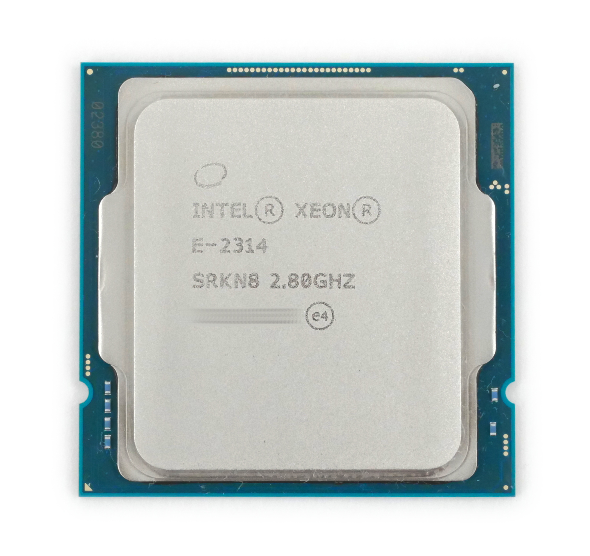 Intel Xeon E-2314 2.8GHz 4C 8M Cache Sockets FCLGA1200 SRKN8 [SRKN8 ...
