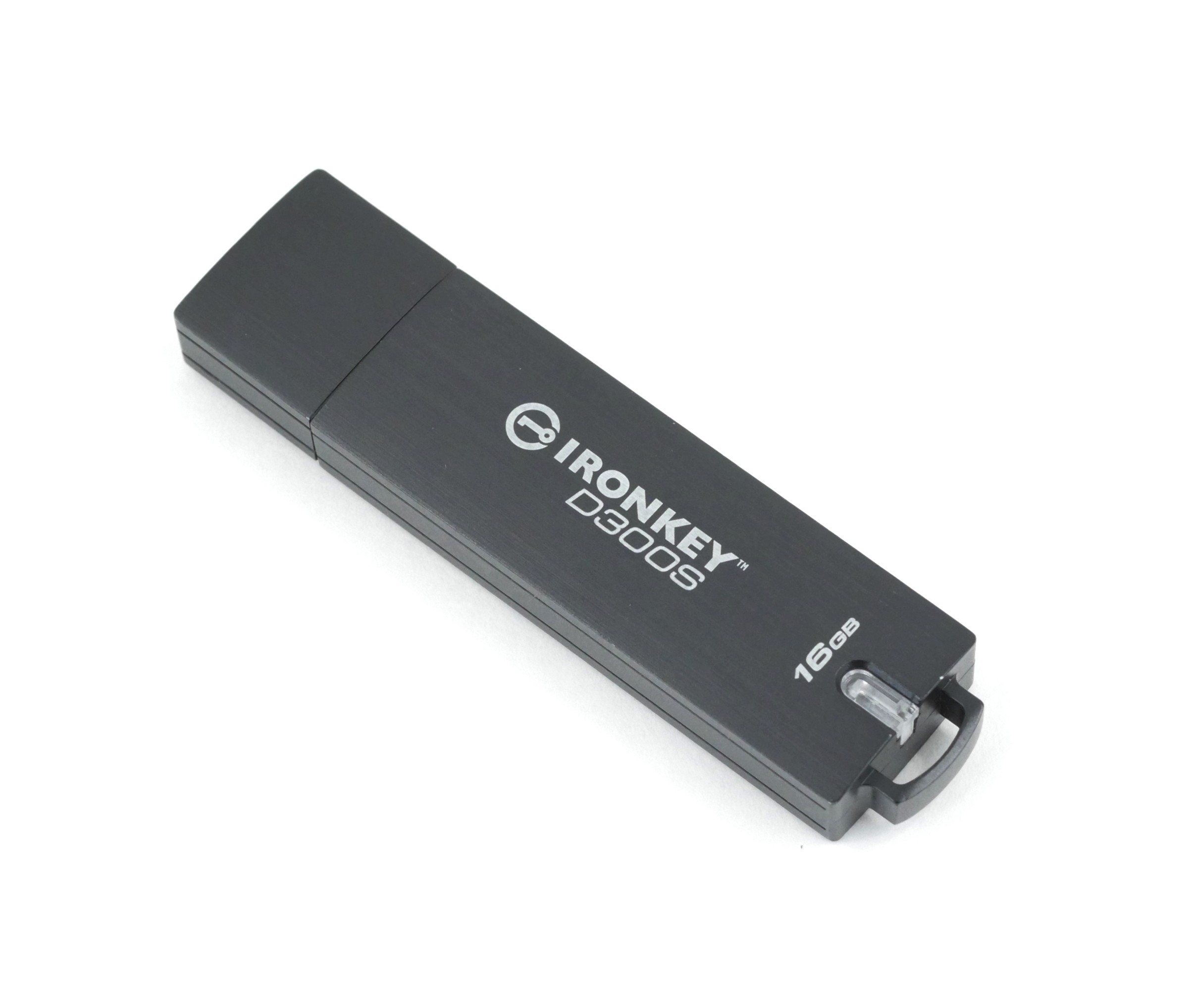 Kingston IronKey 16GB D300S Encrypted USB Flash drive TAA Compliant IKD300S/16GB - Click Image to Close