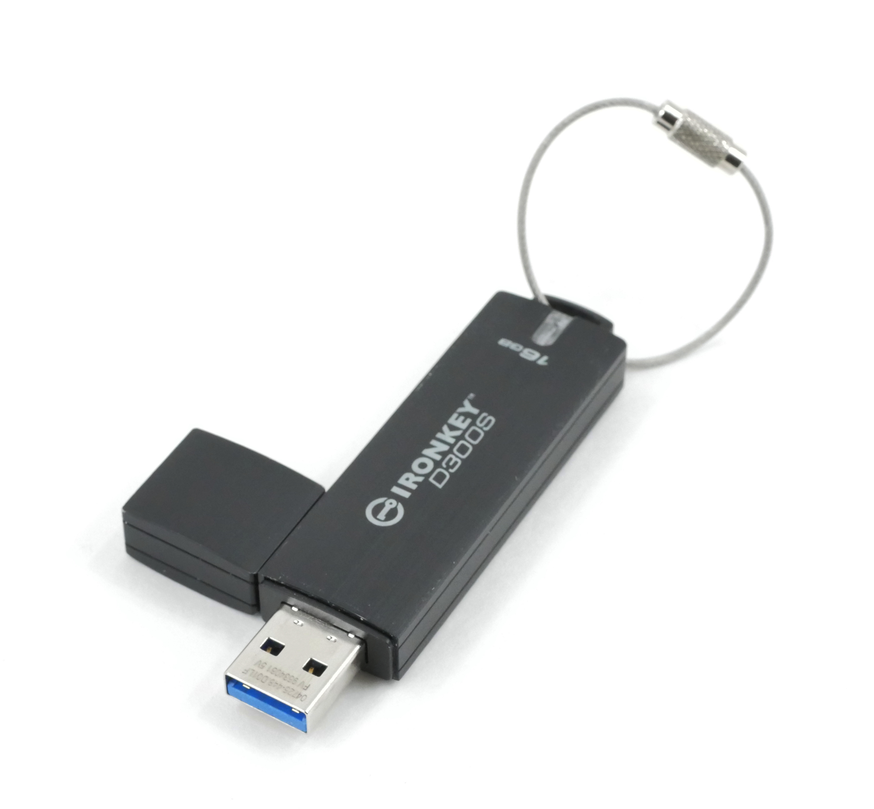 Kingston IronKey D300S USB 3.1 Gen1 Flash drive 16GB TAA Compliant IKD300S/16GB - Click Image to Close