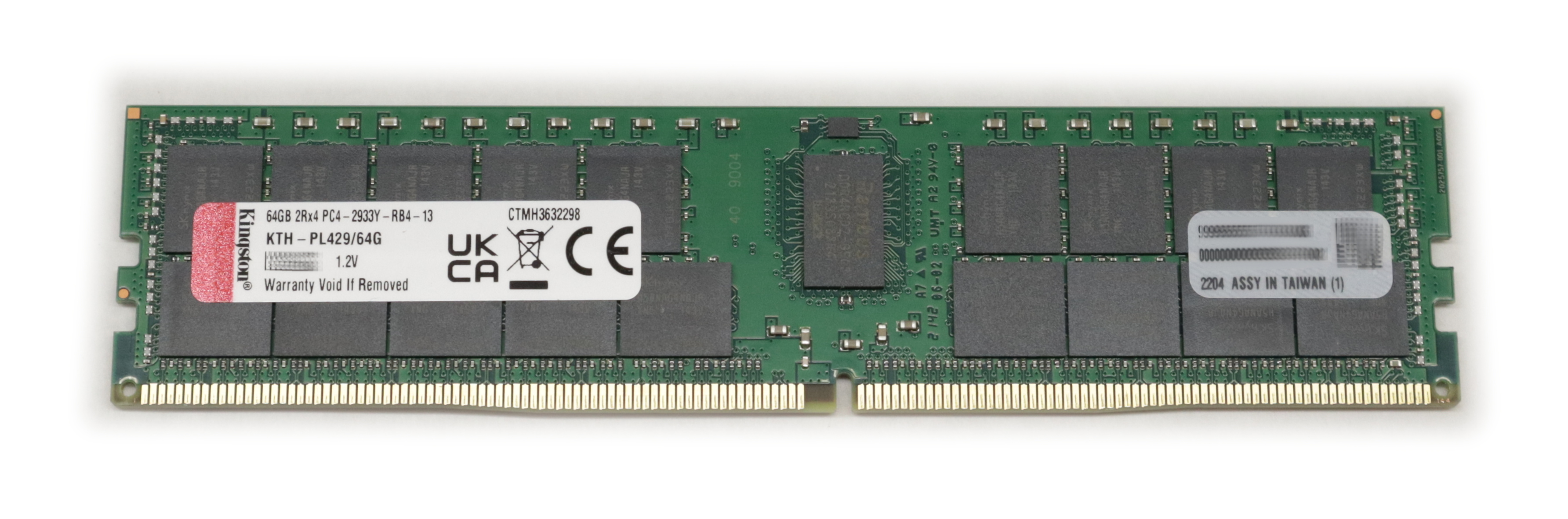 Kingston 64GB KTH-PL429/64G DDR4 2933Mhz 288pin 1.2V ECC Reg