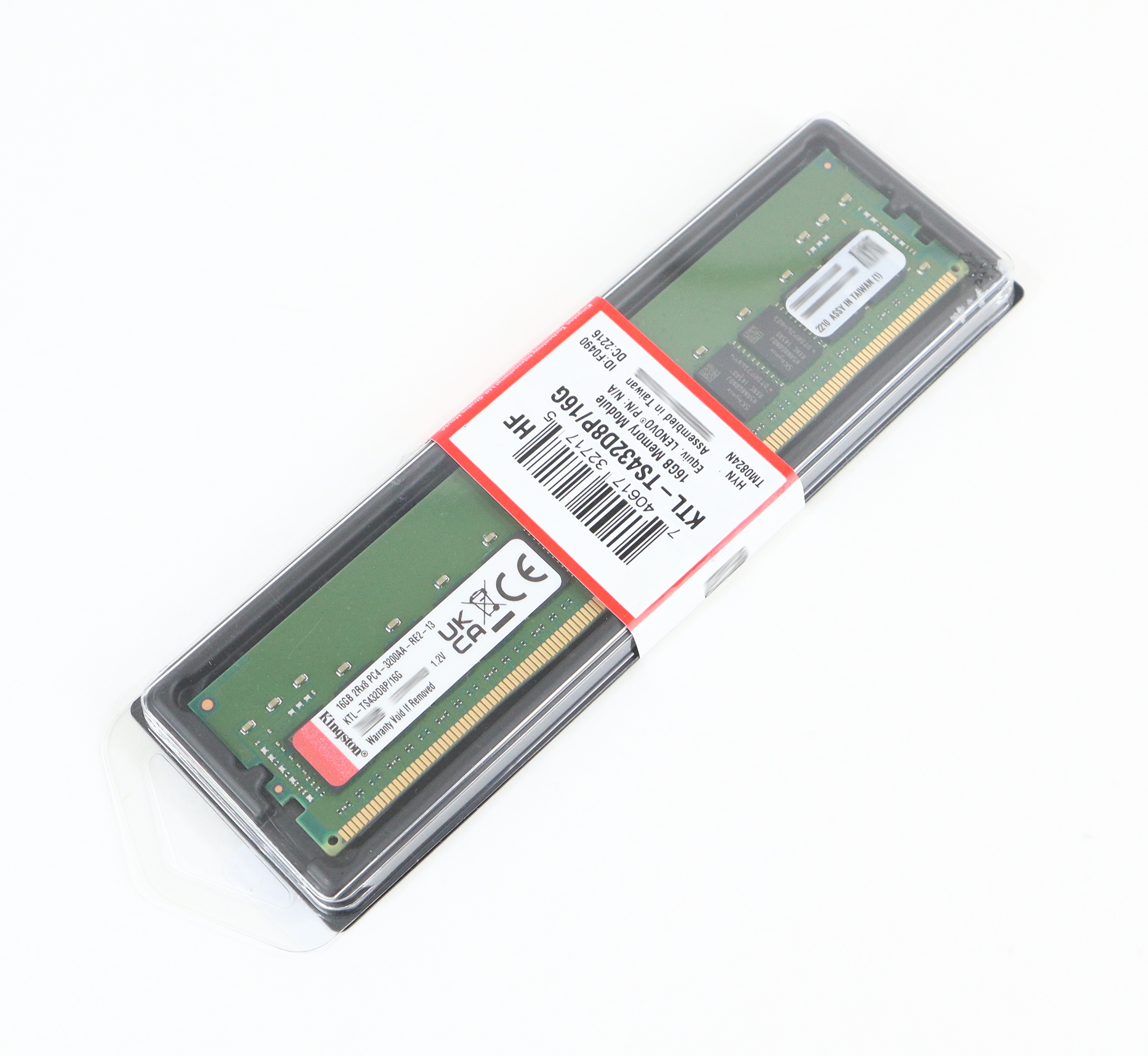 Kingston 16GB KTL-TS432D8P/16G PC4-3200AA DDR4 25600 Dimm 288pin ECC Reg 1.2V