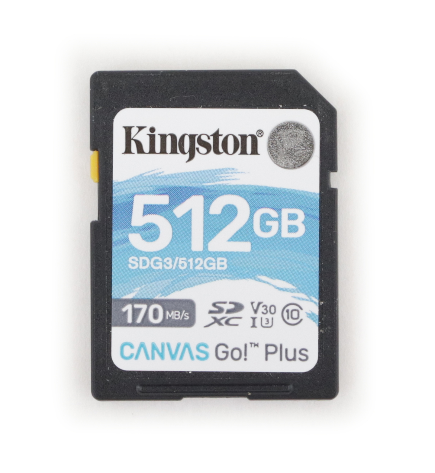 Kingston Canvas Go Plus 512GB C10 U3 V30 Flash Memory Card SDXC UHS-I SDG3/512GB