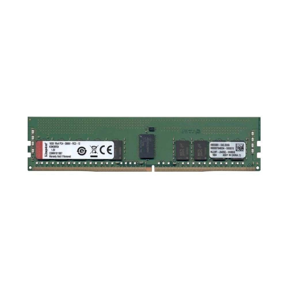 Kingston 16GB Server Premier KSM26RS4/16HDI PC4-2666 DDR4 PC4-2666v 288pin Dimm - Click Image to Close