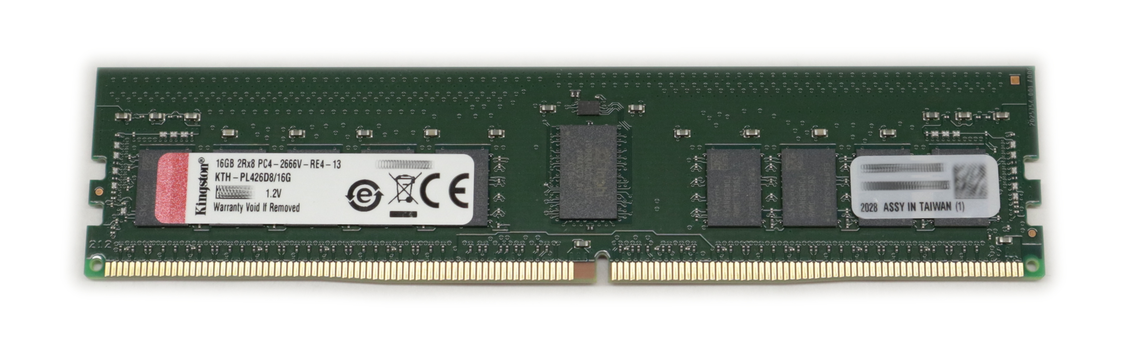 Kingston 16GB KTD-PE426S8/16G PC4-2666V DDR4 21300 Reg 1.2v ECC