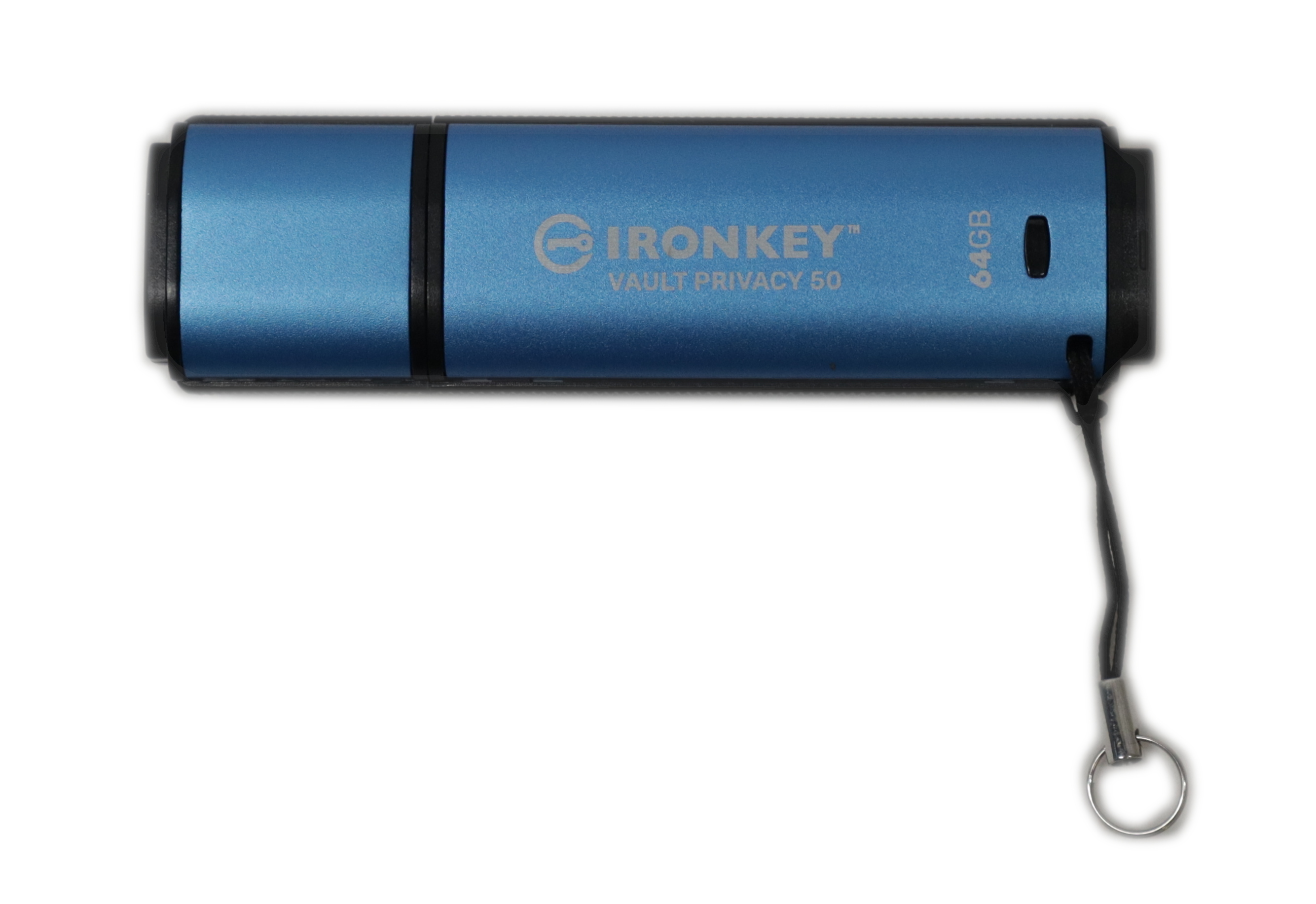 Kingston 64GB IronKey Vault Privacy USB A flash drive TAA Compliant IKVP50/64GB