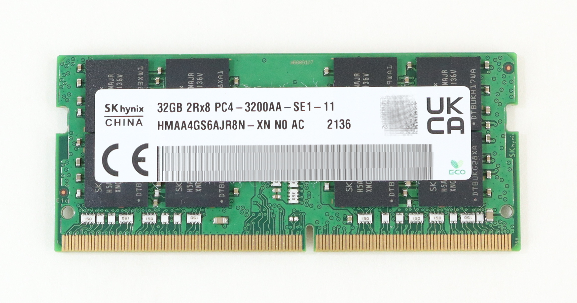 Lenovo Hynix 32GB HMAA4GS6AJR8N-XN 5M30V06797 4X71A11993 DDR4 3200AA NON-ECC