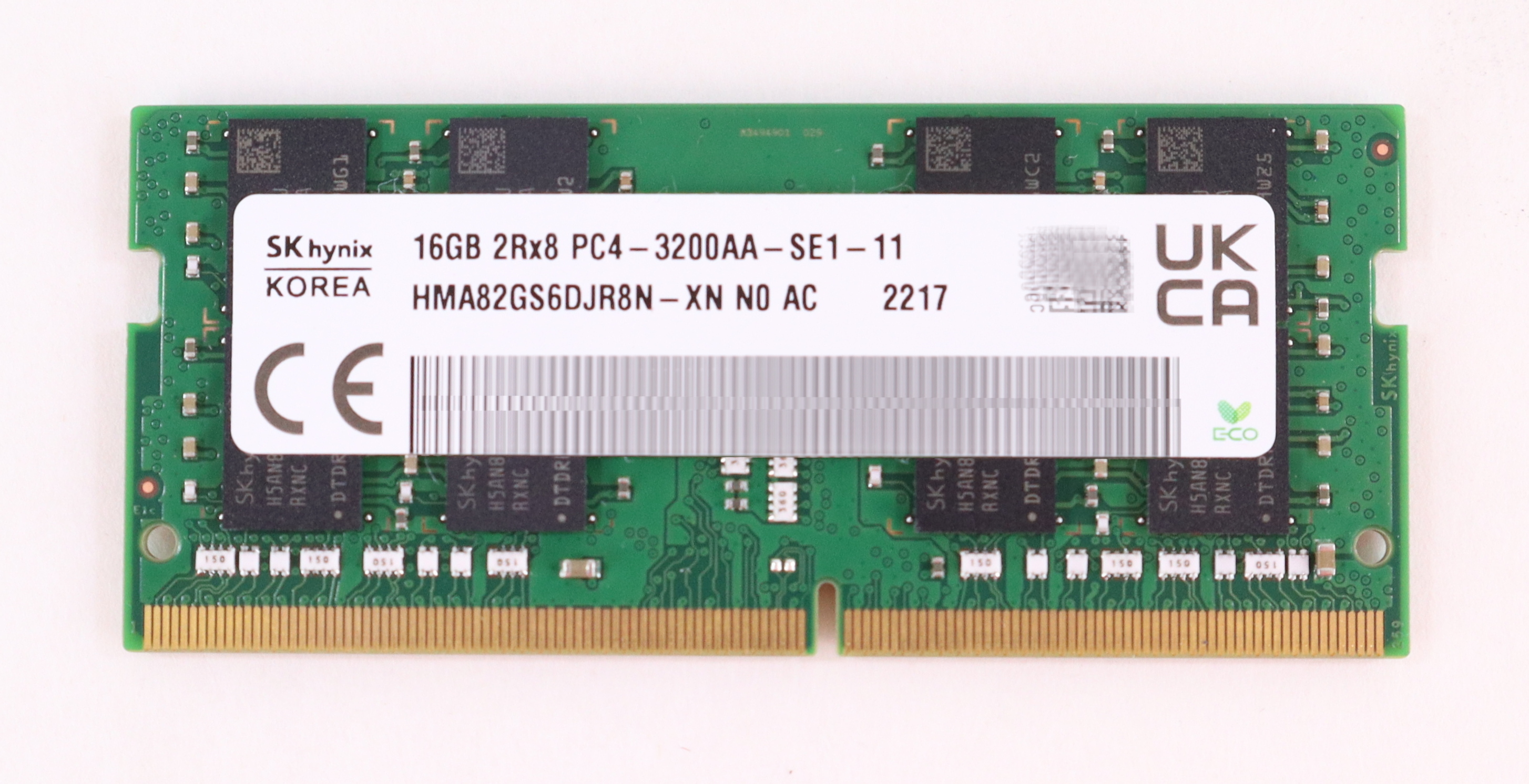 Lenovo Hynix 16GB HMA82GS6DJR8N XN DDR4 3200AA Non ECC 4X70Z90847