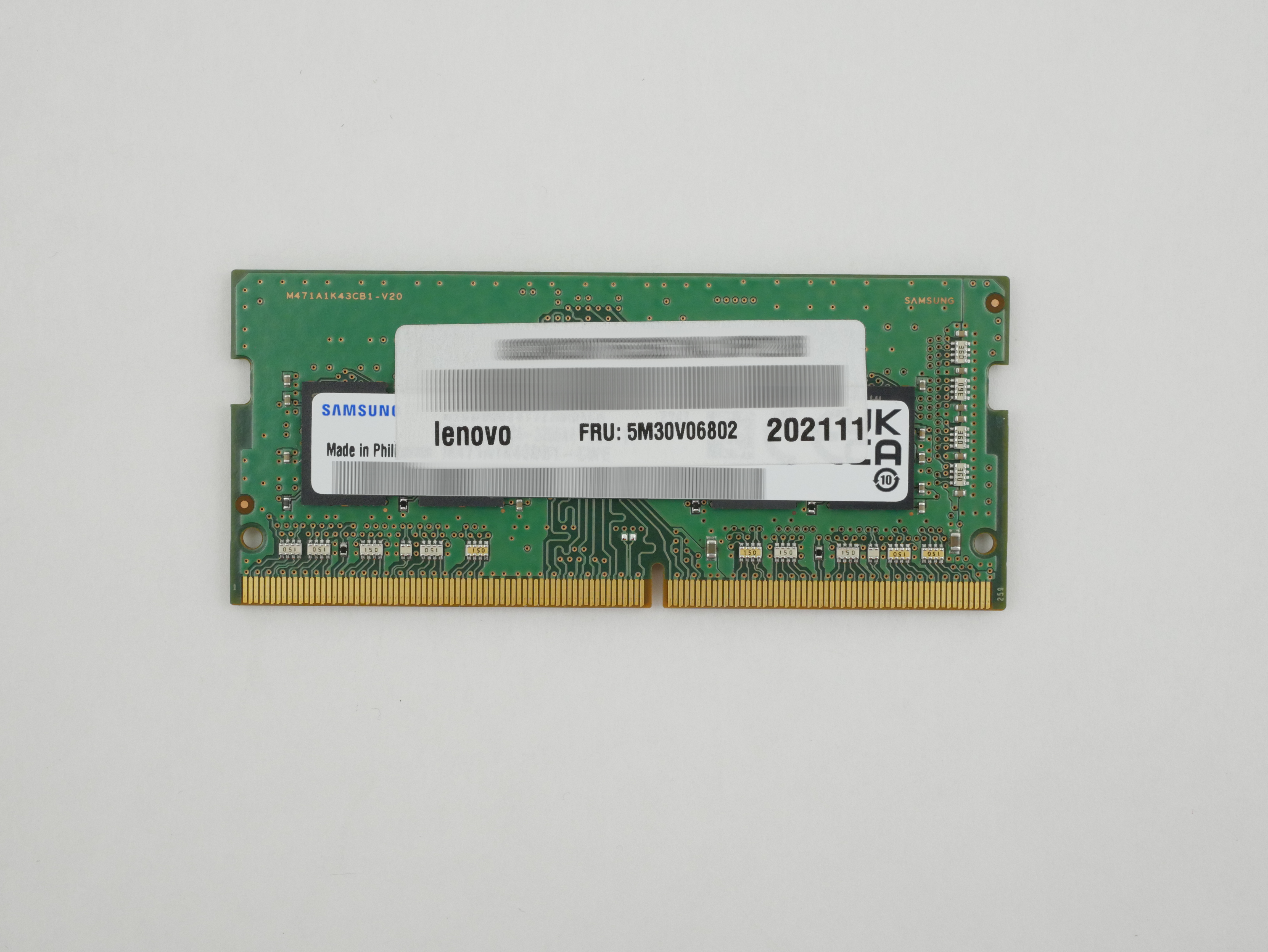 Lenovo ThinkCentre M70q G1 Tiny RAM Lenovo 8GB DDR4 3200Mhz SoDIMM 5M30V06802