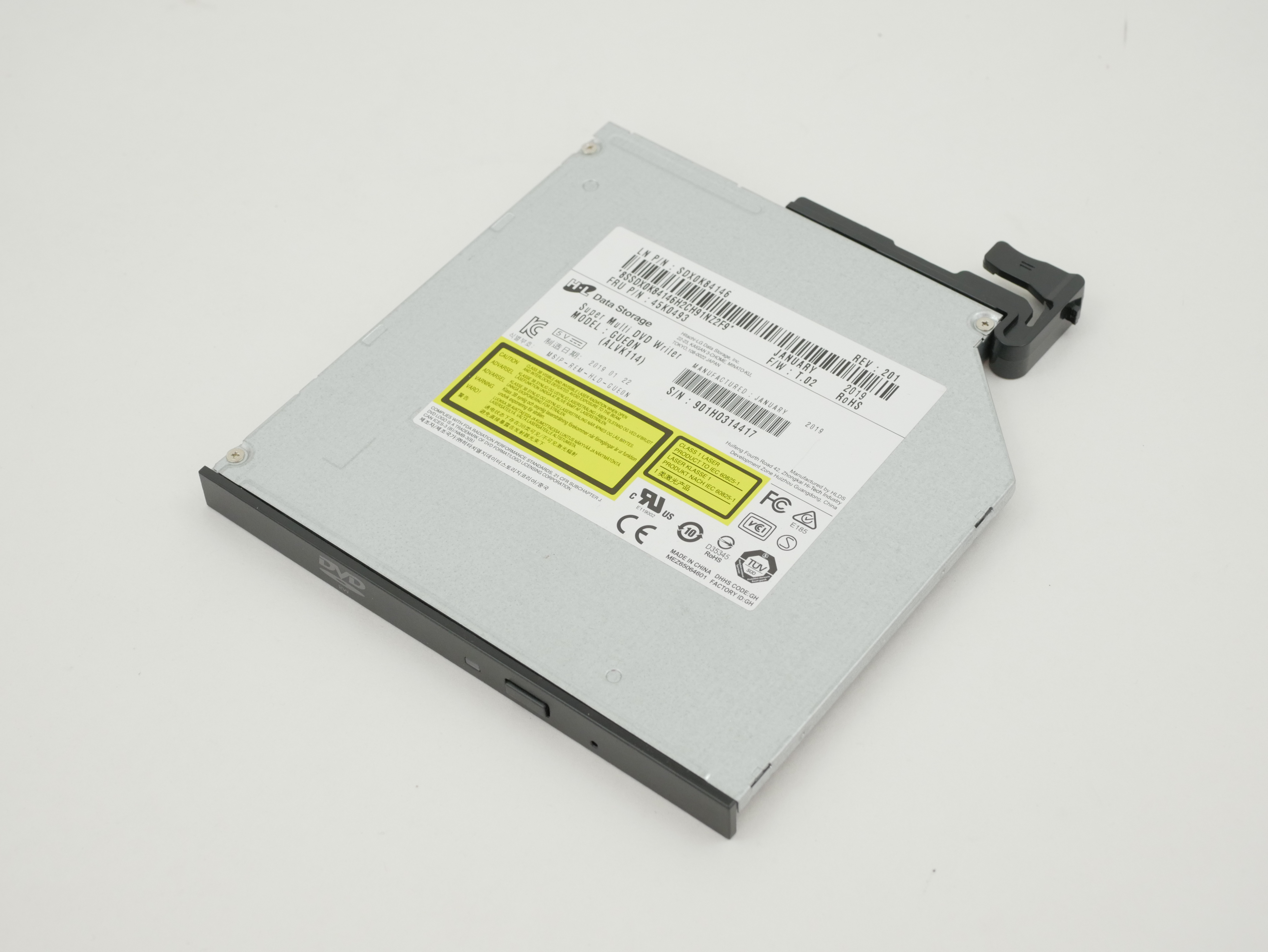 HL Data Storage Super Multi CD DVD Writer GUE0N SDX0K84146 45K0493