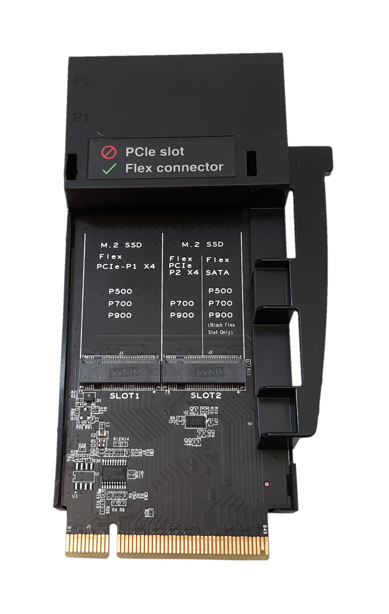 Lenovo M.2 SSD PCIe slot Flex connector for ThinkCentre P500 P700 P900 00FC864