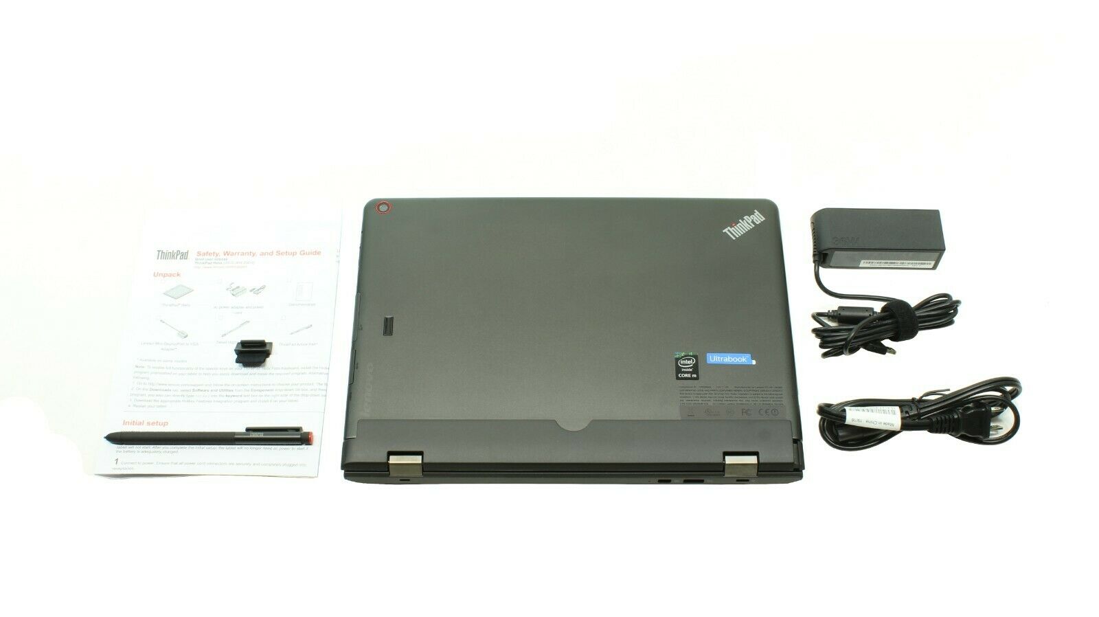 Lenovo ThinkPad Helix Gen 2 11.6 Touch Convertible Intel Core M-5Y10c 0.8Ghz Ram 4Gb SSD M.2 128Gb Win 10 Pro 20CG006RUS