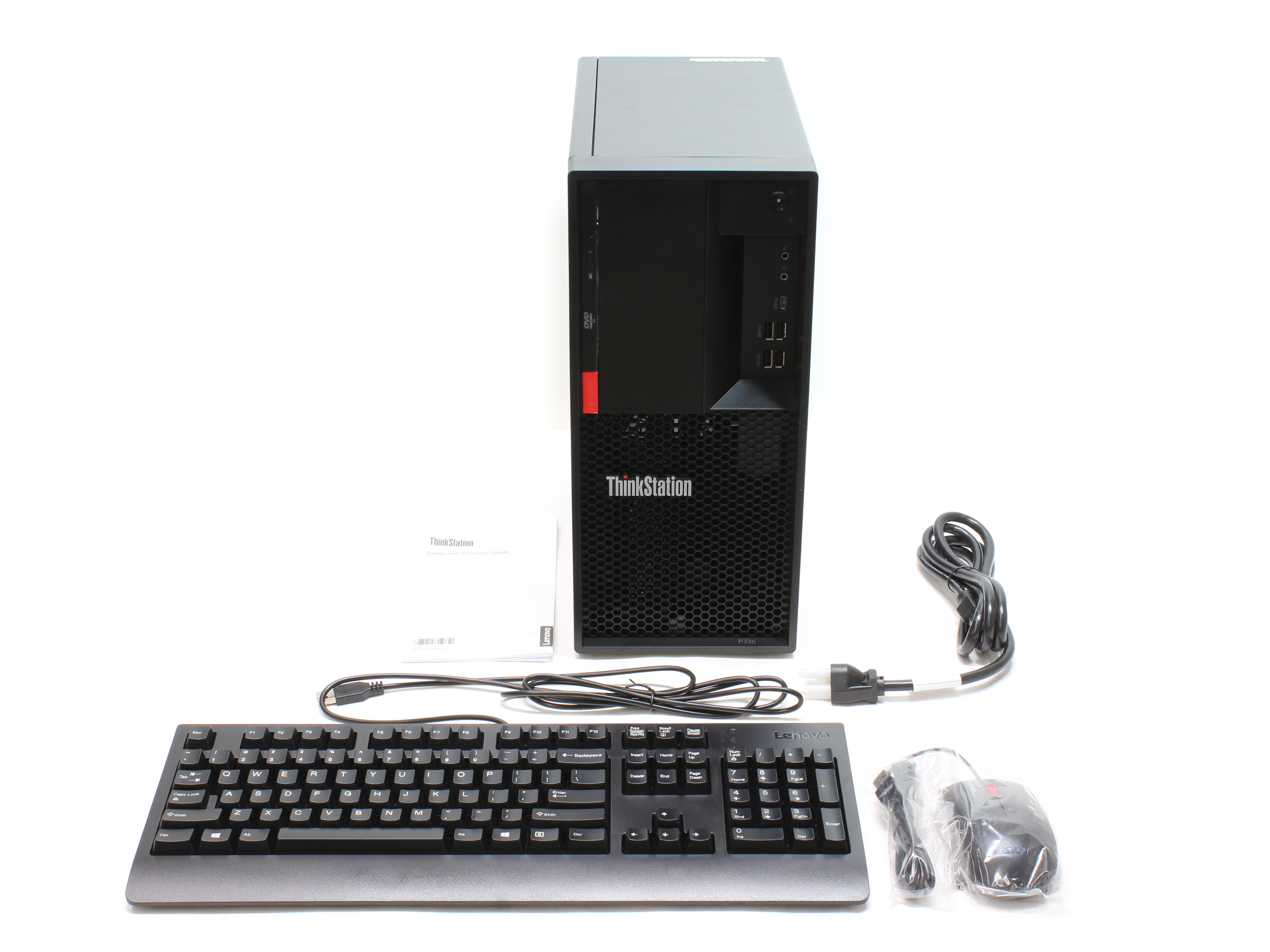 Lenovo Thinkstation P330 MT Core i7-8700 32GB RAM 512GB M.2 2x4TB HDD 30D0S33L00 - Click Image to Close