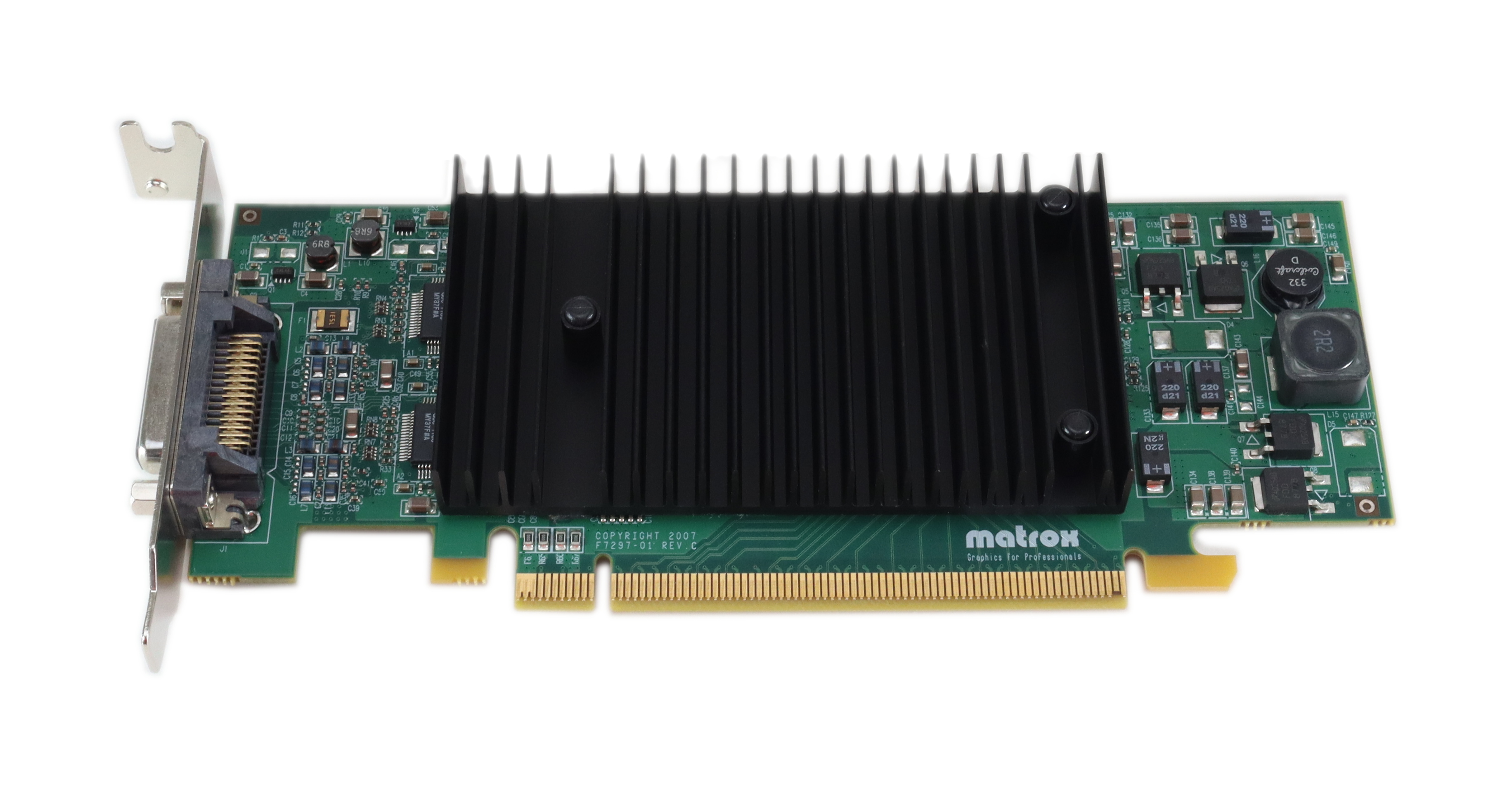 Matrox P690 256MB DDR2 SDRAM PCIe x16 LFH-60 Graphics Adapter P69-MDDE256LAUF