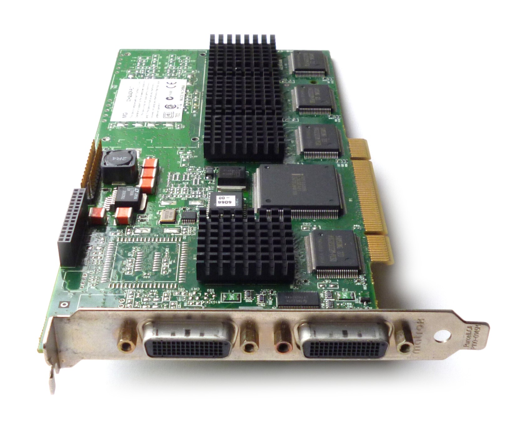 MATROX G2+/QUADP-PL/7 PCI QUAD HEAD VIDEO CARD 32MB MGI G200 MMS LFH-60 - Click Image to Close