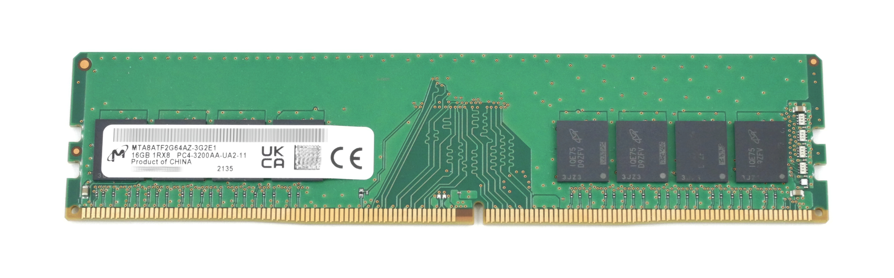 Micron 16GB MTA8ATF2G64AZ-3G2E1 PC4-3200AA DDR4