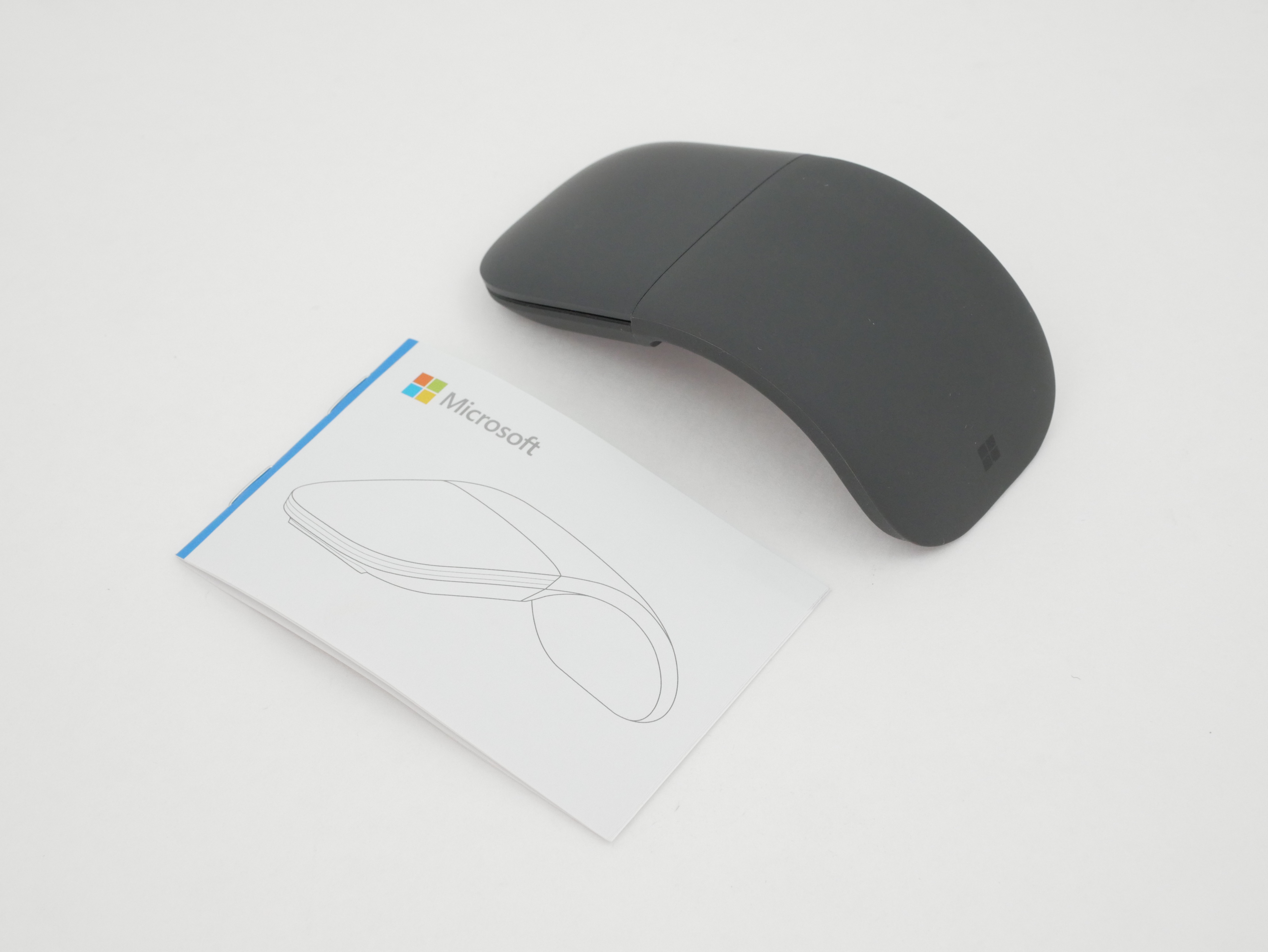 Microsoft Surface ARC Wireless Ambidextrous Mouse BlueTooth 4.0 Black ELG-00001