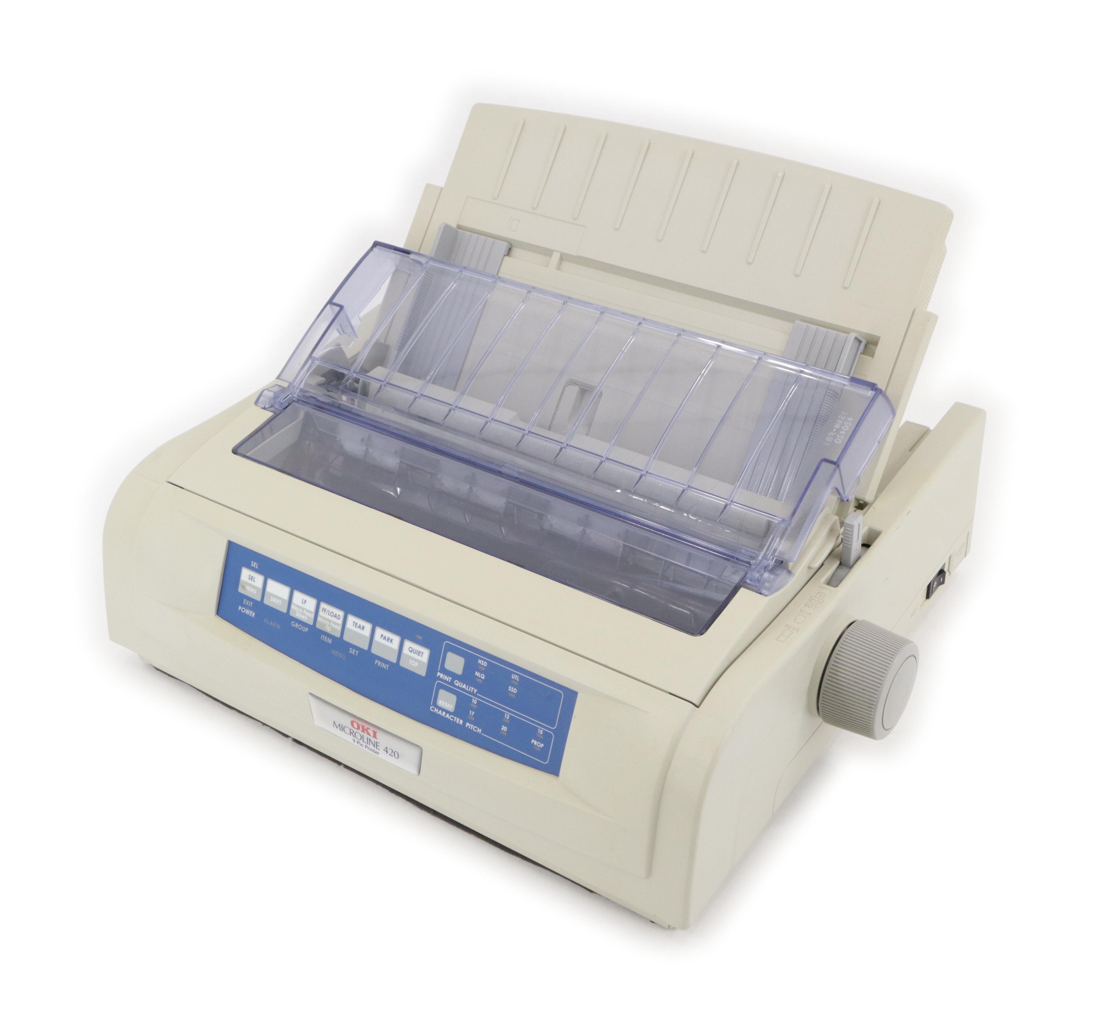 OKI Data Microline 420 9-pin Dot Matrix Printer ML420 D22200A - Click Image to Close