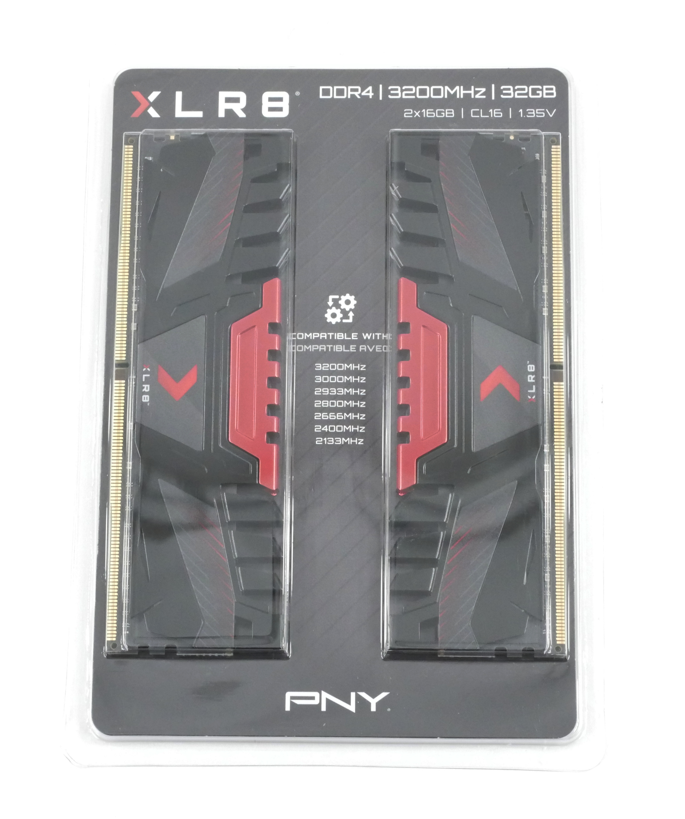 PNY XLR8 Gaming 32GB MD32GK2D4320016XR DDR4 3200 Dimm 288pin Unbuffered CL16