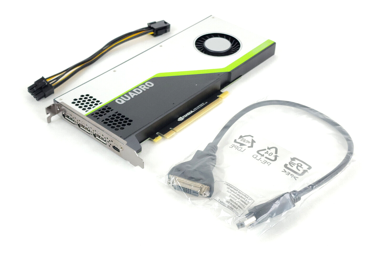 Dell N6V6F nVIDIA Quadro RTX 4000 8GB PCI-E 3xDP 900-5G160-0150-002 USB-C