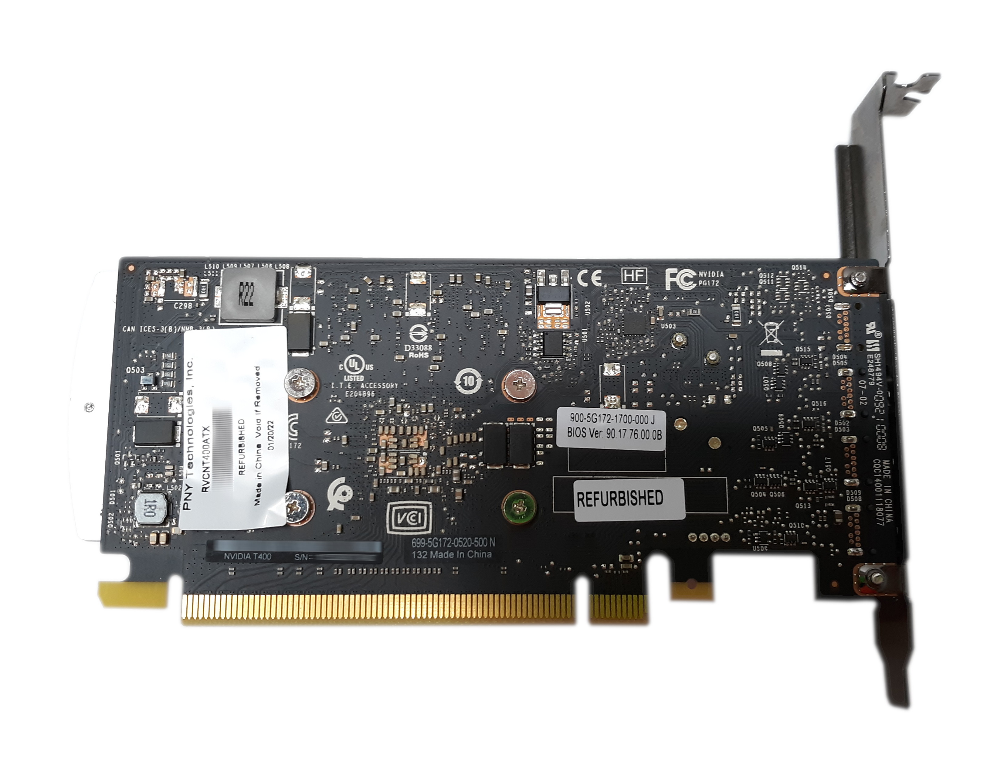 PNY nVidia T400 2 GB GDDR6 PCIex16 3xminiDP 900-5G172-1700-000 ...