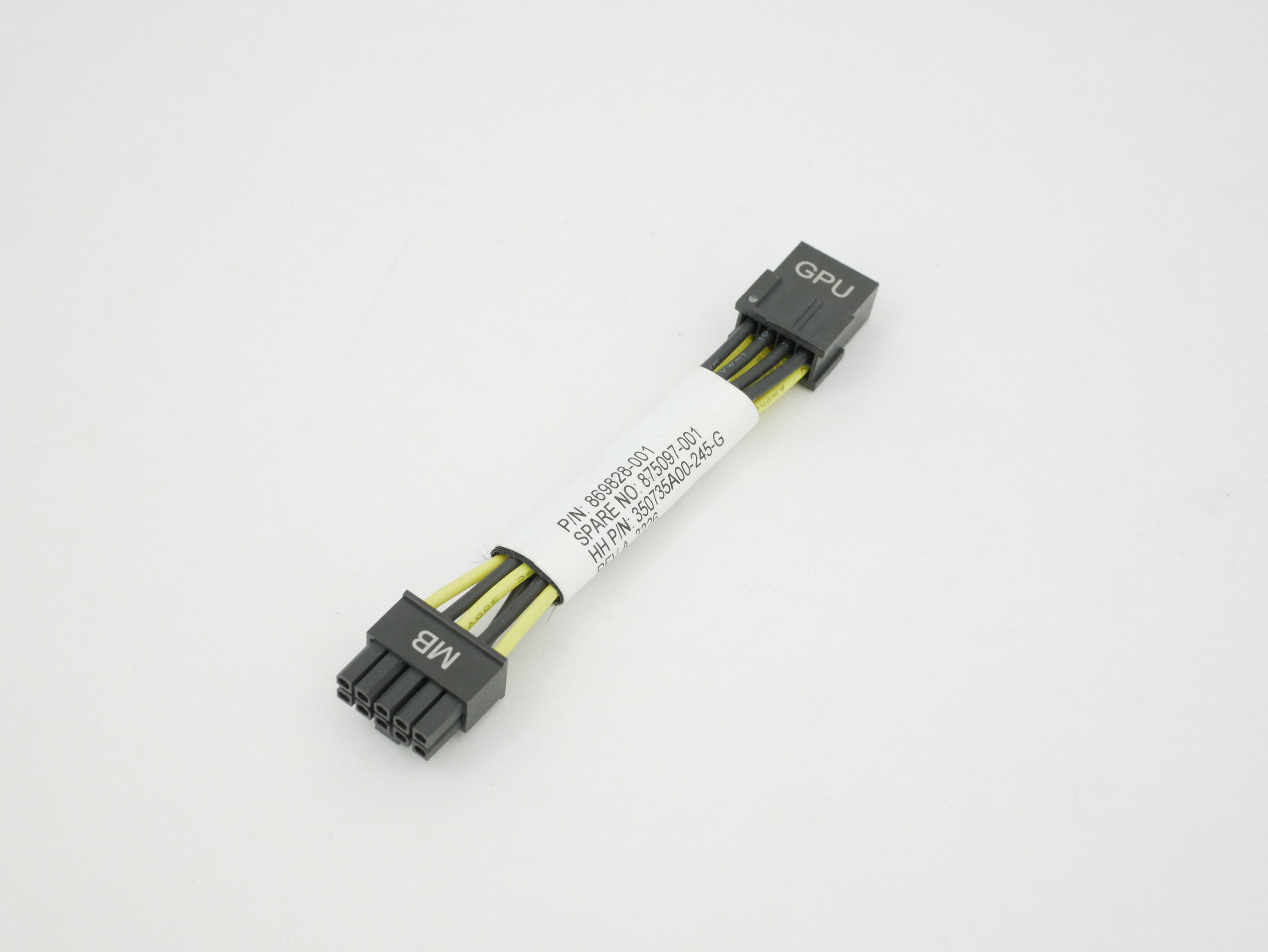 HP DL380 MB to GPU mini 8-Pin To mini 10-Pin Power Cable 869828-001 875097-001