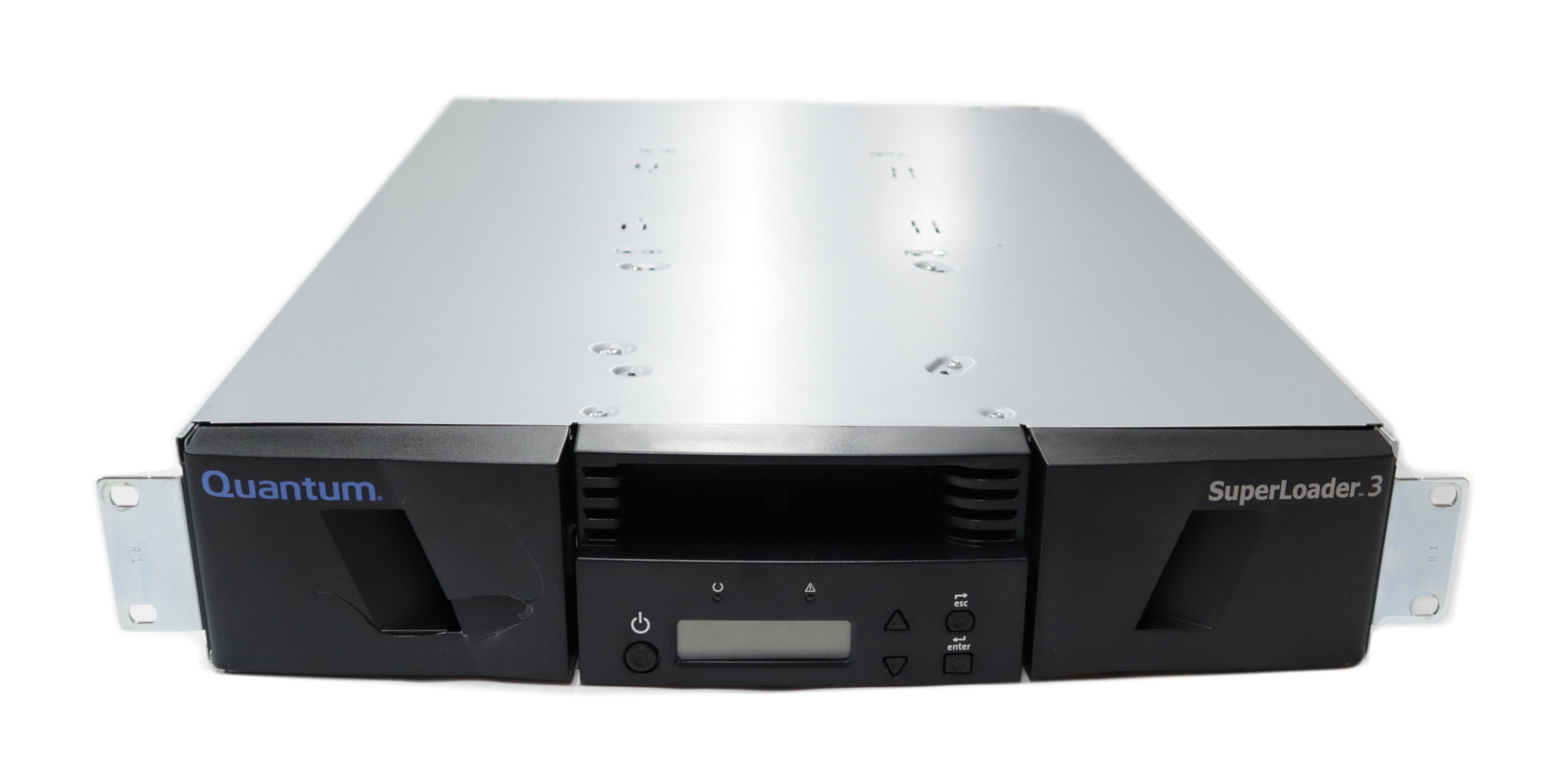 Quantum SuperLoader 3 Model L700 tape autoloader LTO 16 Slot 7HH 2U ET-L2YAE-YF