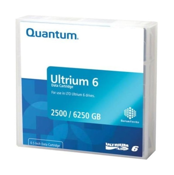 Pack of 5x Quantum LTO Ultrium 6 Data Tape Cartridge 2.5TB / 6.25TB MR-L6MQN-01 - Click Image to Close