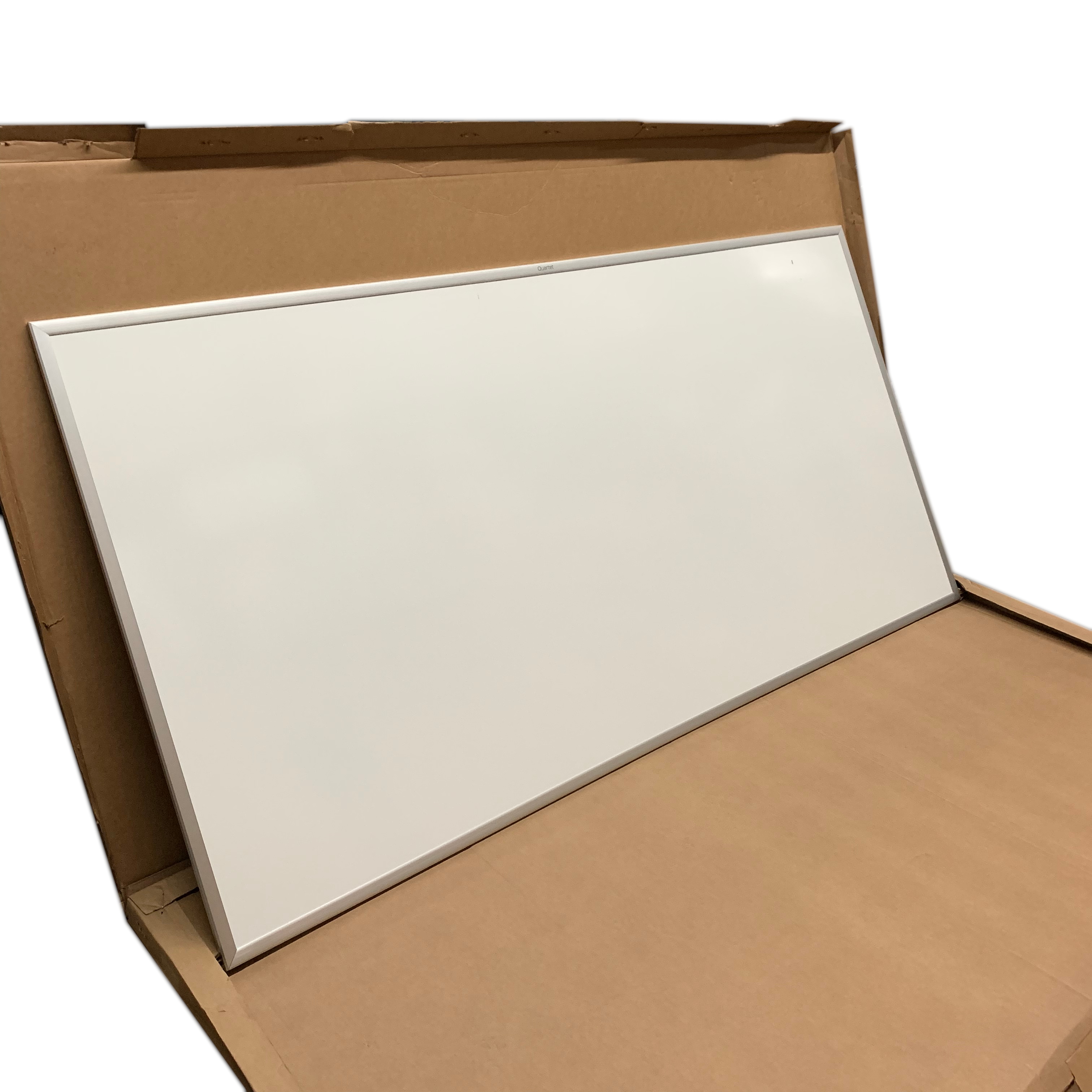Quartet Classic Porcelain Magnetic Whiteboard 96x48 Aluminum Frame 2548