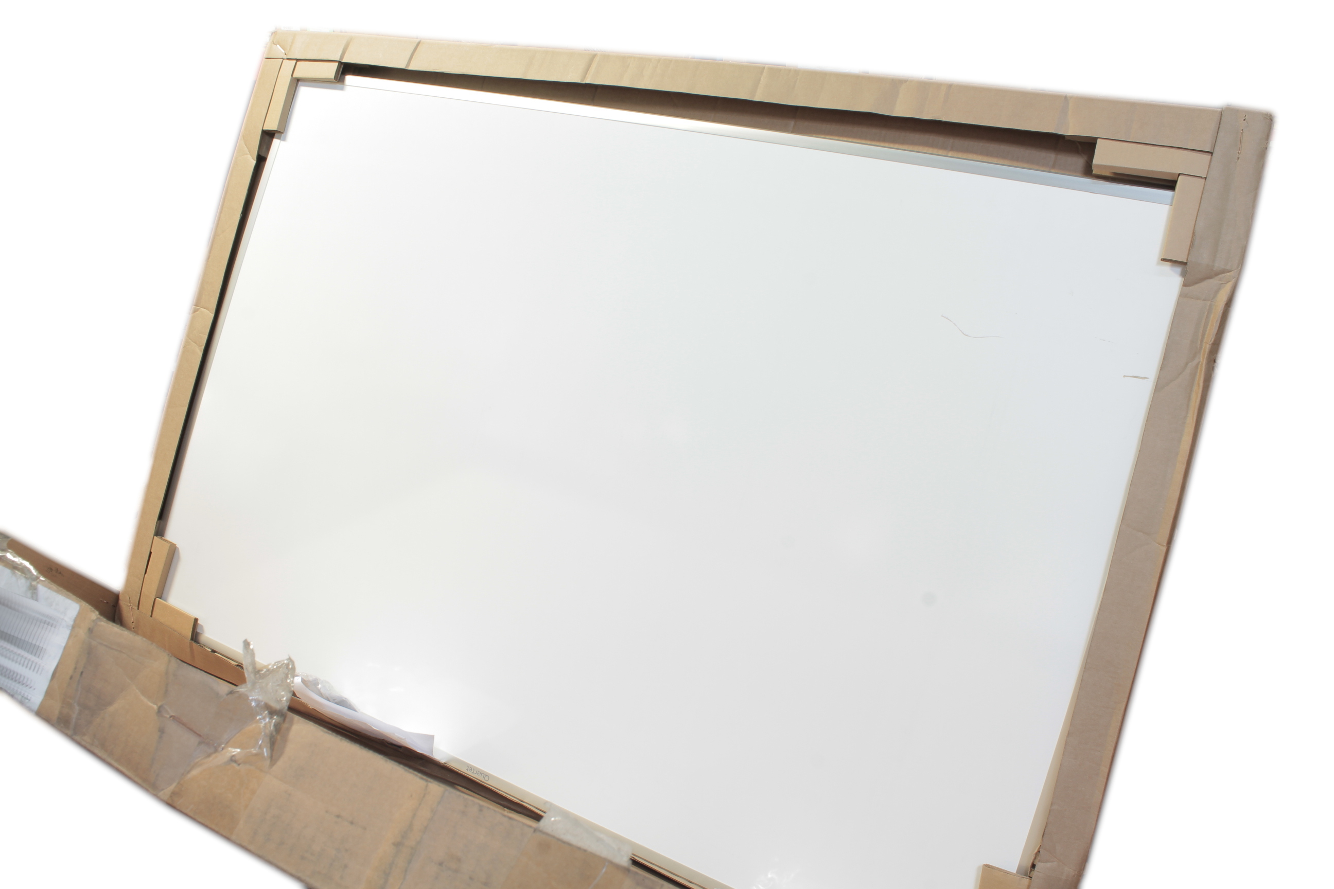 Quartet Standard Whiteboard 72" x 48" Melamine Silver Silver Frame S537