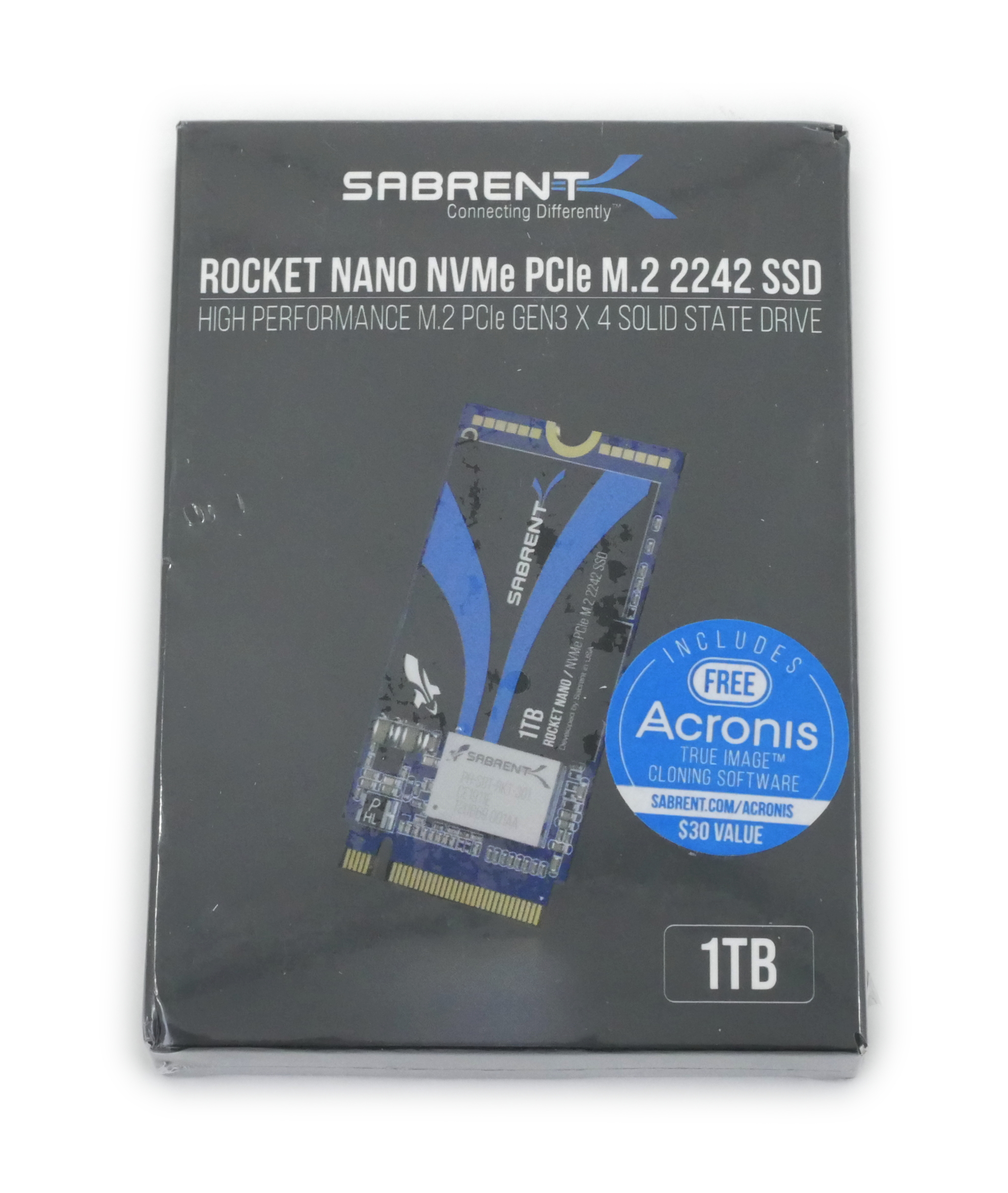 Sabrent 1TB SSD M.2 2242 Rocket Nano NVMe PCIe x4 Gen3 SB-1342-1TB