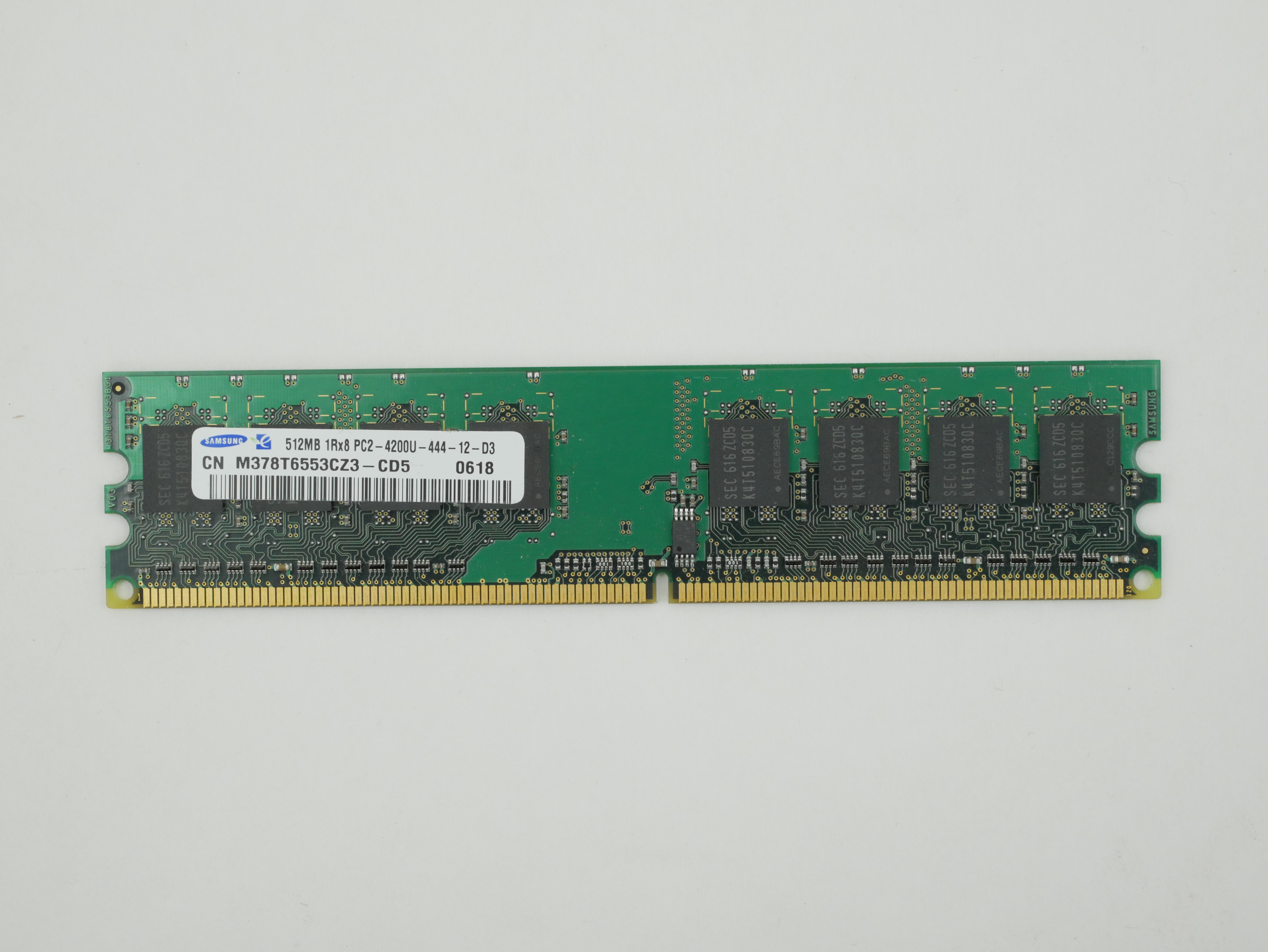 Samsung 512MB DDR2-533 UDIMM PC2-4200 M378T6553CZ3-CD5