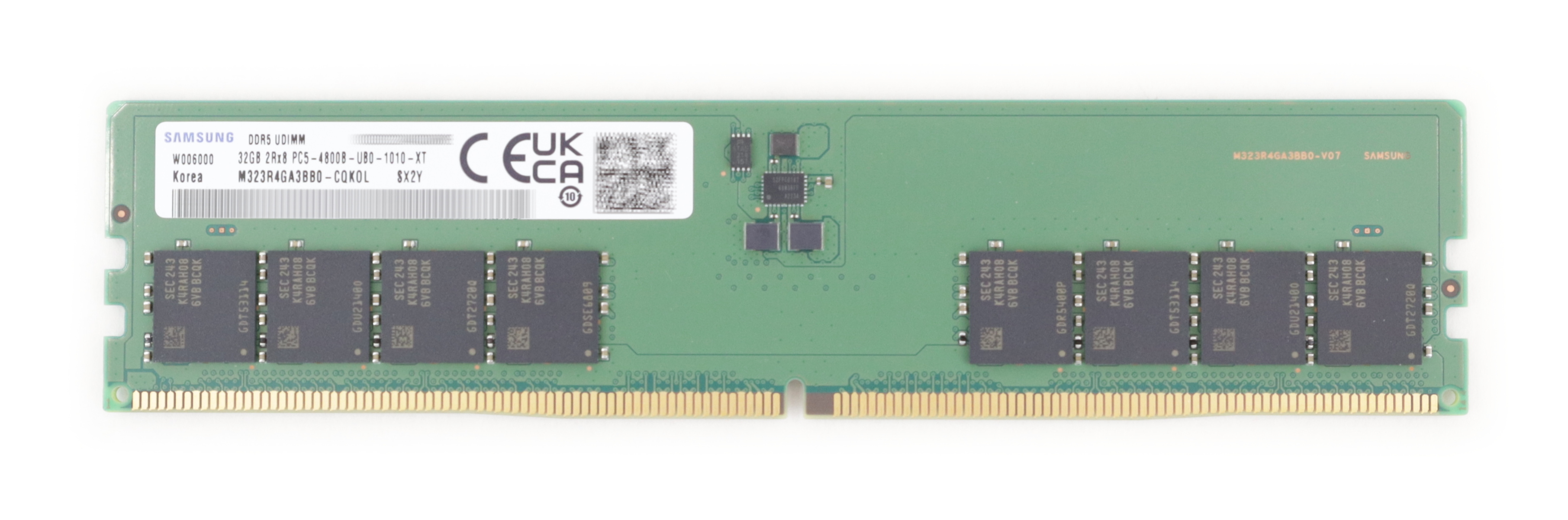 Samsung 32GB PC5-4800B DDR5 UDIMM Server Memory M323R4GA3BB0-CQK