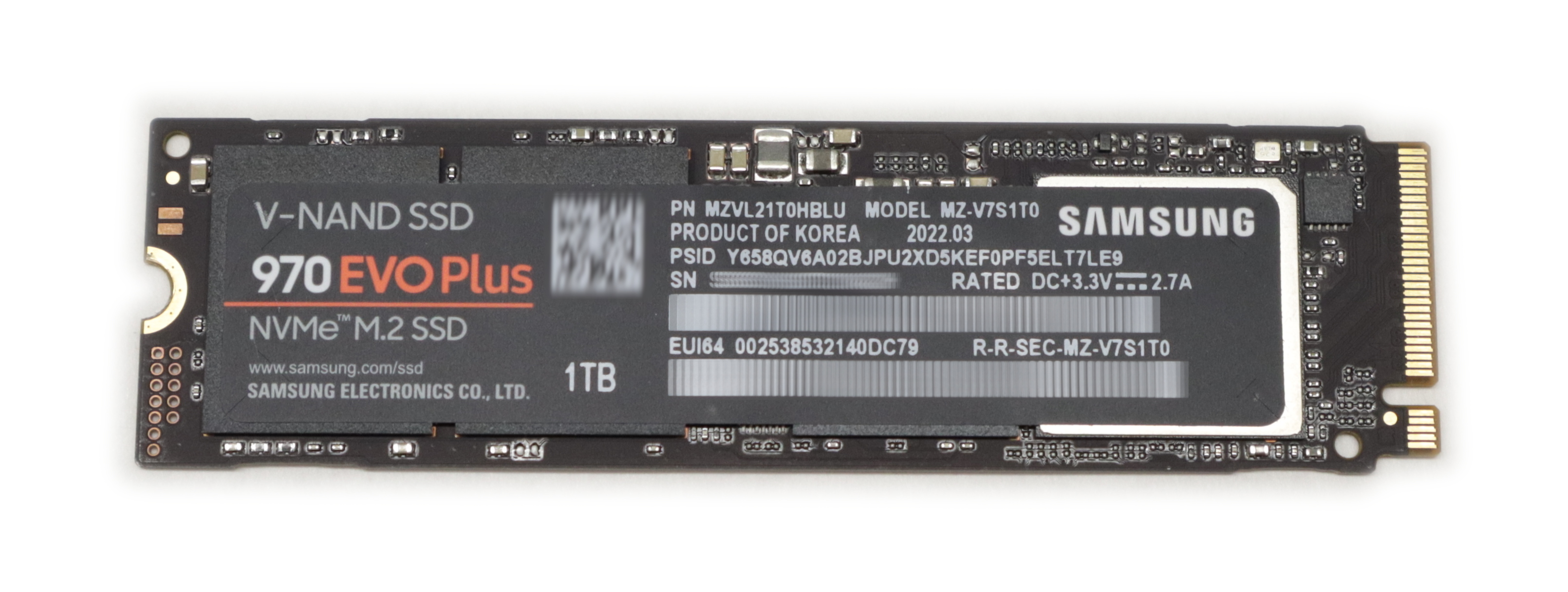 Samsung 970 EVO Plus NVMe M.2 Internal SSD