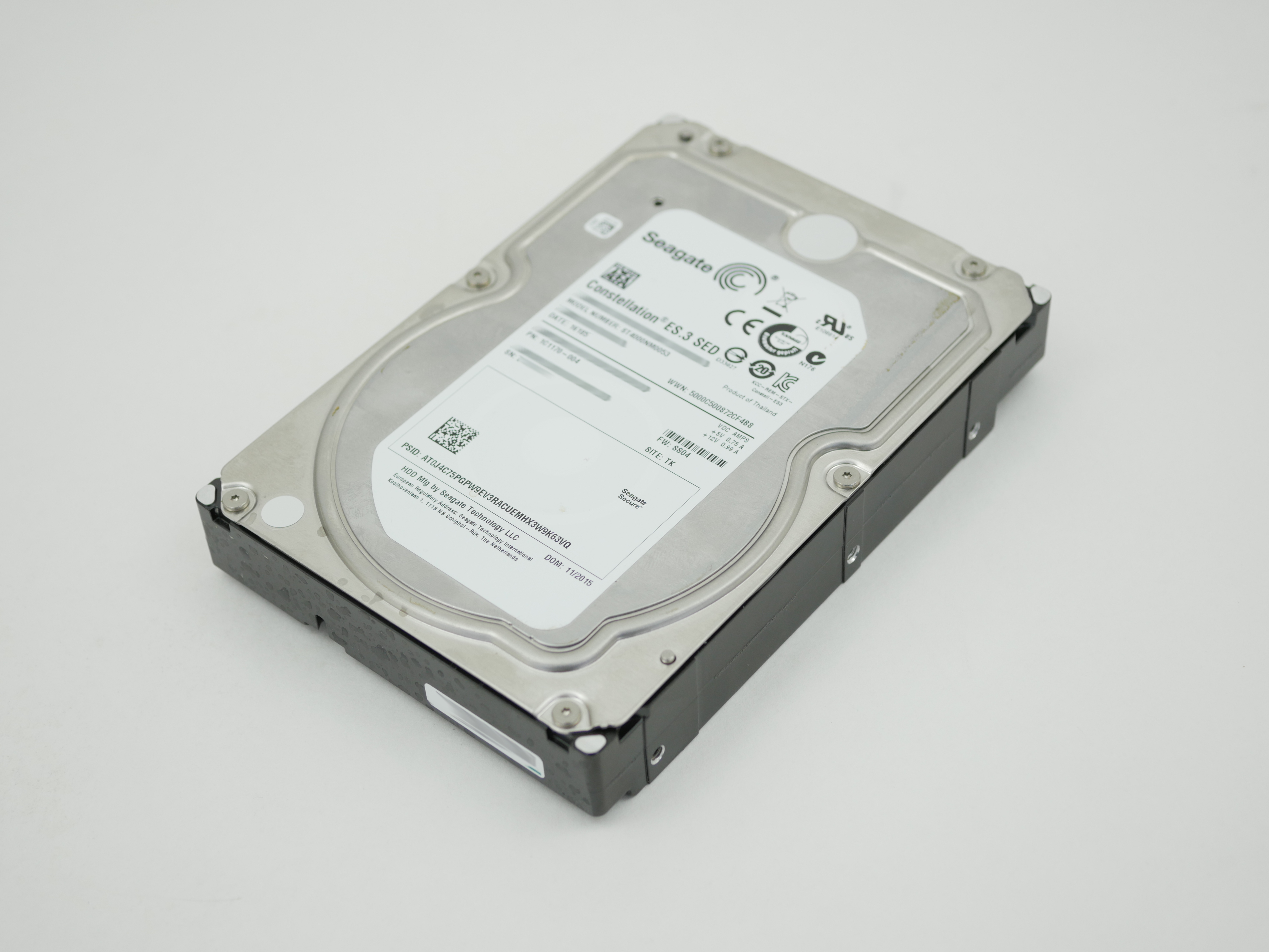 Seagate Constellation ES.3 SED 4TB 3.5" 6GB/s Fw: SS04 ST4000NM0053 1C1170-004