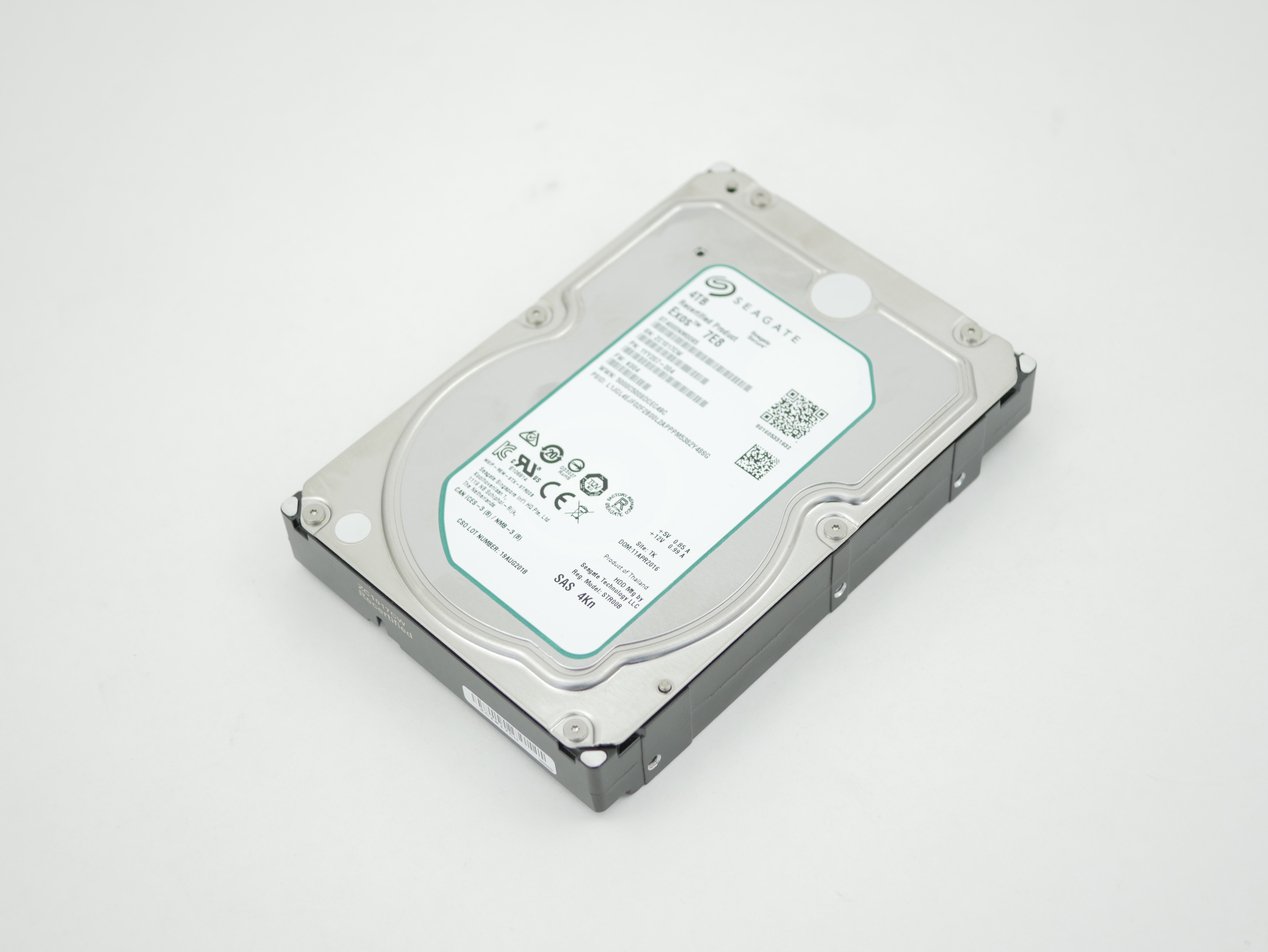 Seagate Exos 7E8 4TB ST4000NM0095 SAS 12Gb/s 3.5" K004 1YY207-004