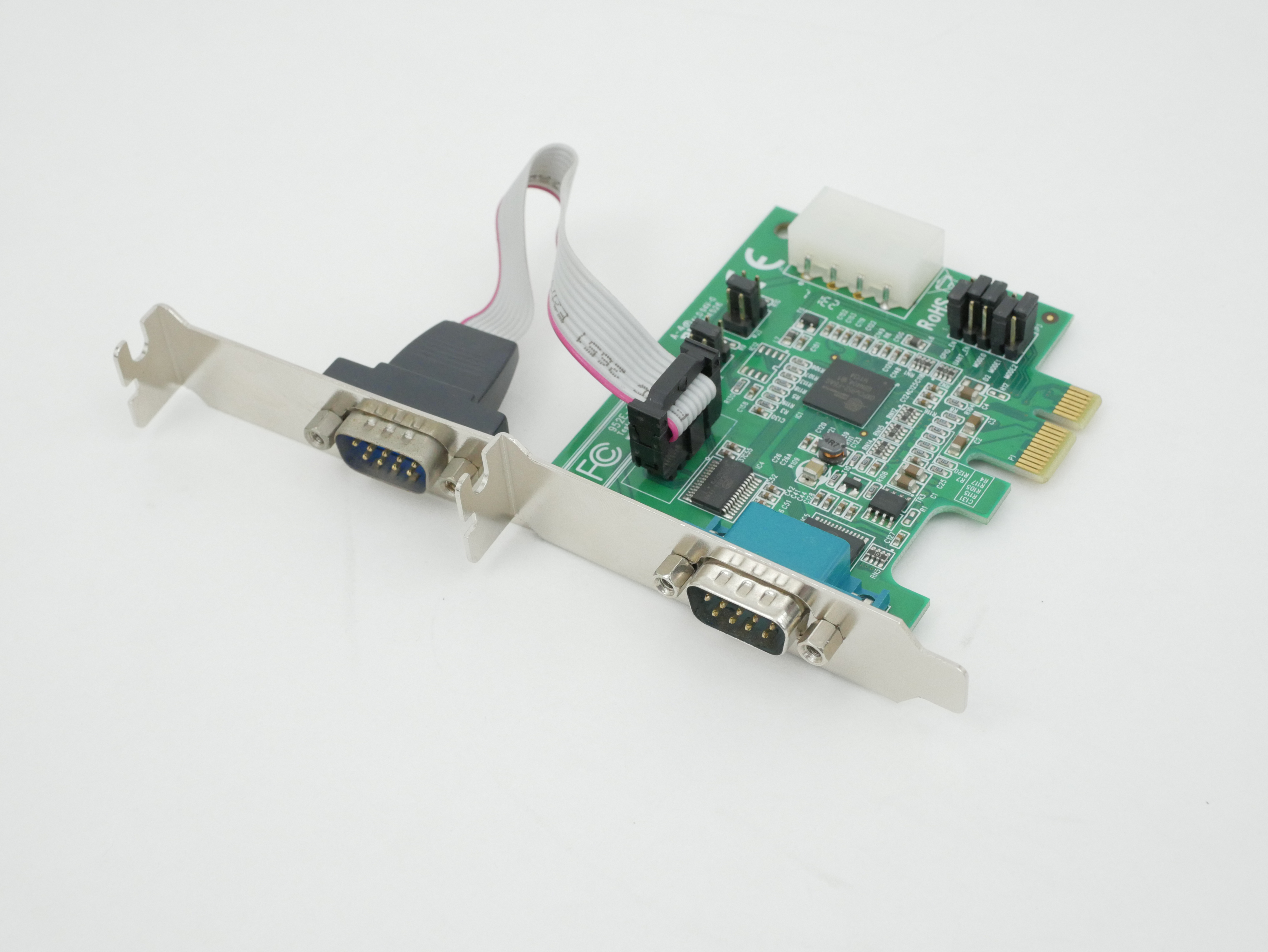 StarTech PEX2S952 2-Ports PCI Express Serial Adapter Card with 16950 Uart