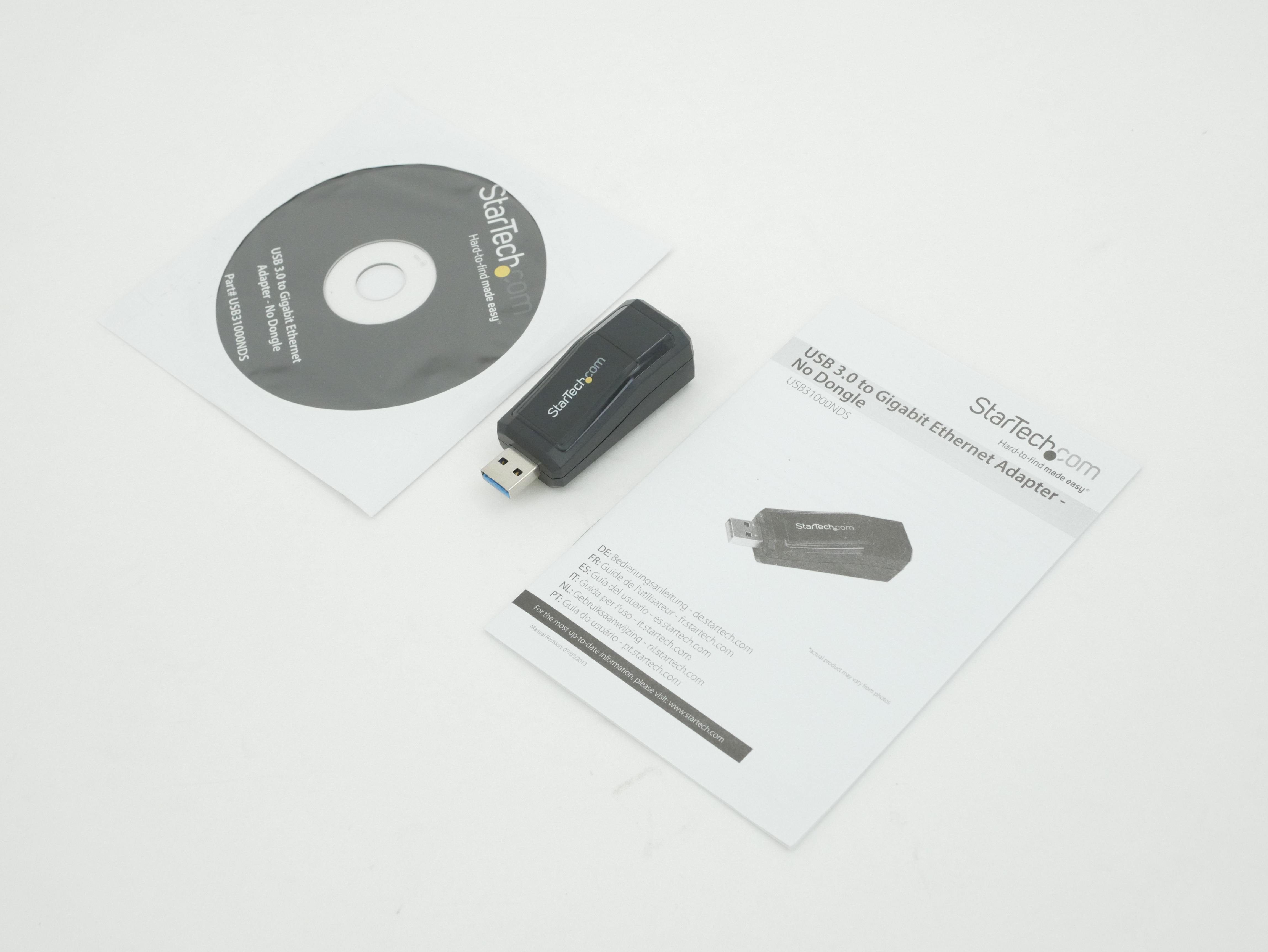StarTech USB 3.0 to GigaBit Ethernet NIC Network Adapter No Dongle USB31000NDS