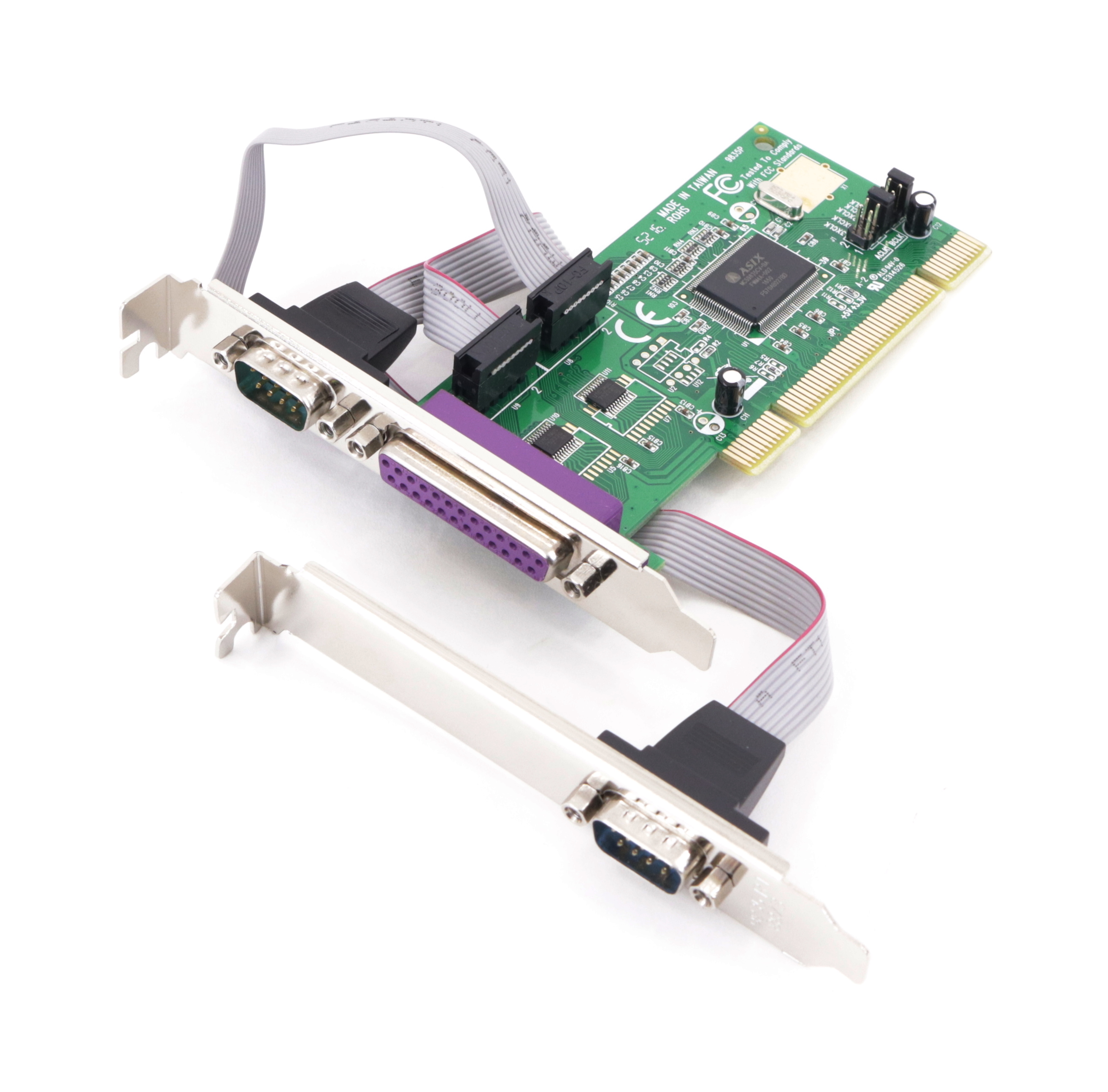 StarTech 2S1P PCI Serial Parallel Combo Card with 16550 UART PCI2S1P - Click Image to Close