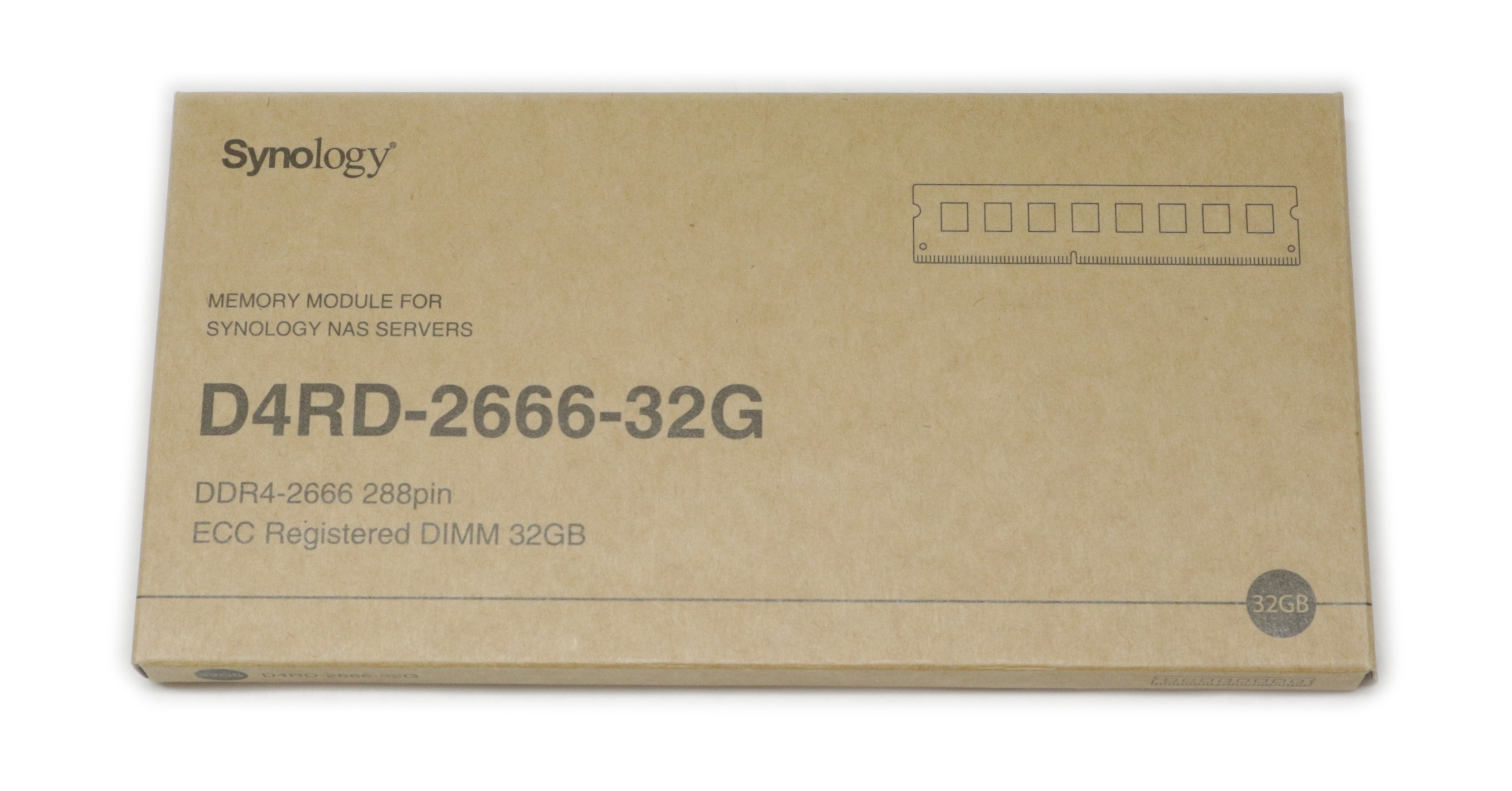 Synology Samsung 32GB M393A4K40CB2-CTD D4RD-2666-32G DDR4 2666MHz RDIMM ECC