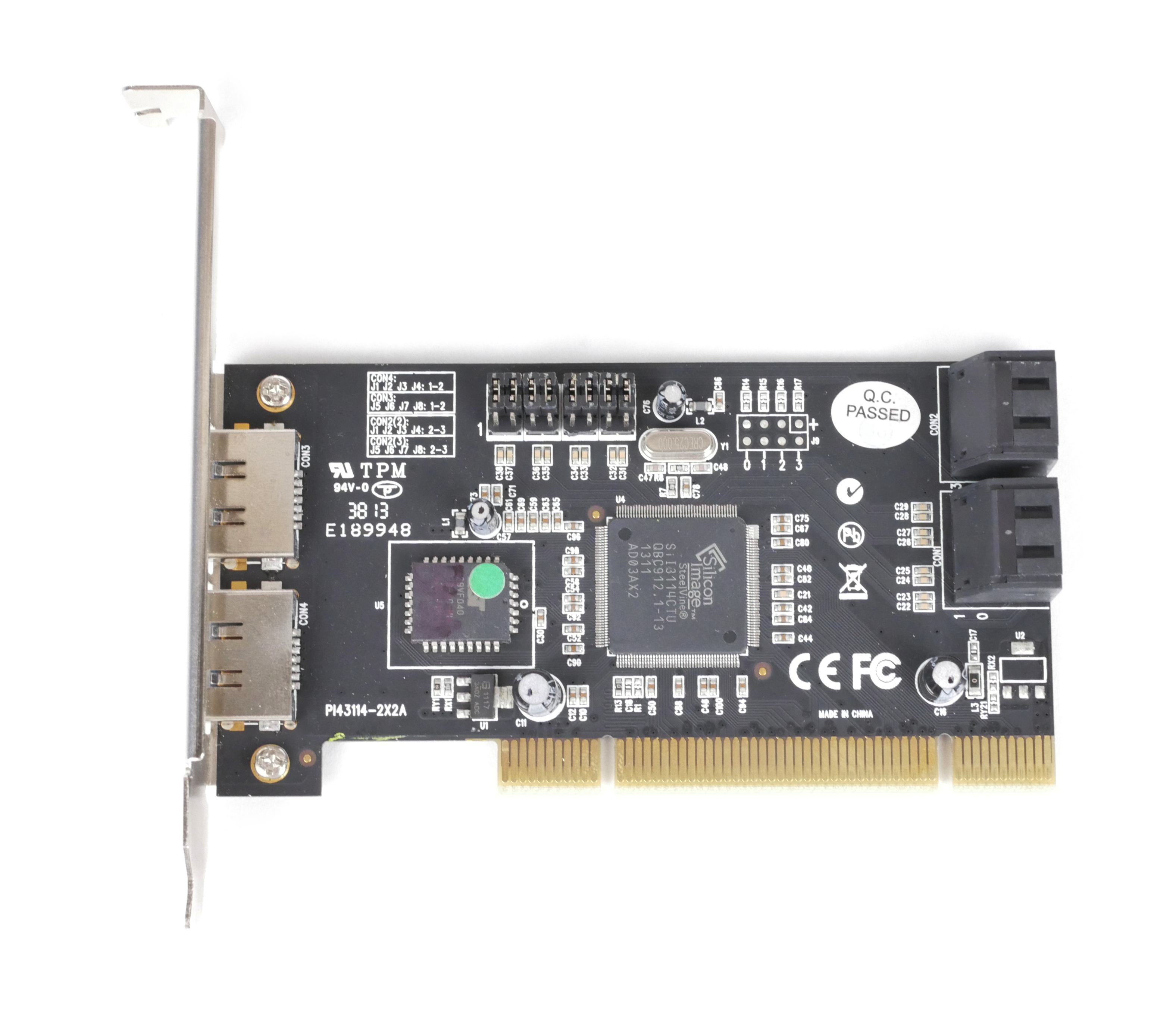 VANTEC 6-Port SATA II 150 PCI Host Card Model UGT-ST310R - Click Image to Close