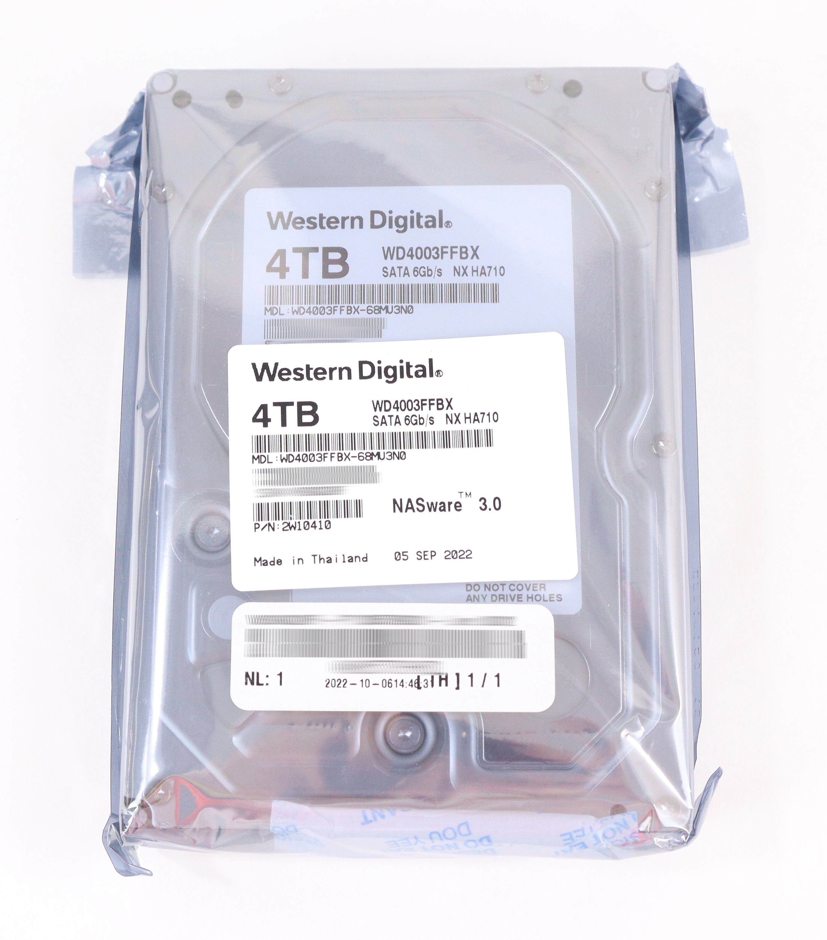 WD RED PRO 4TB 7.2K SATA 3.5IN HDD Hard Drive WD4003FFBX