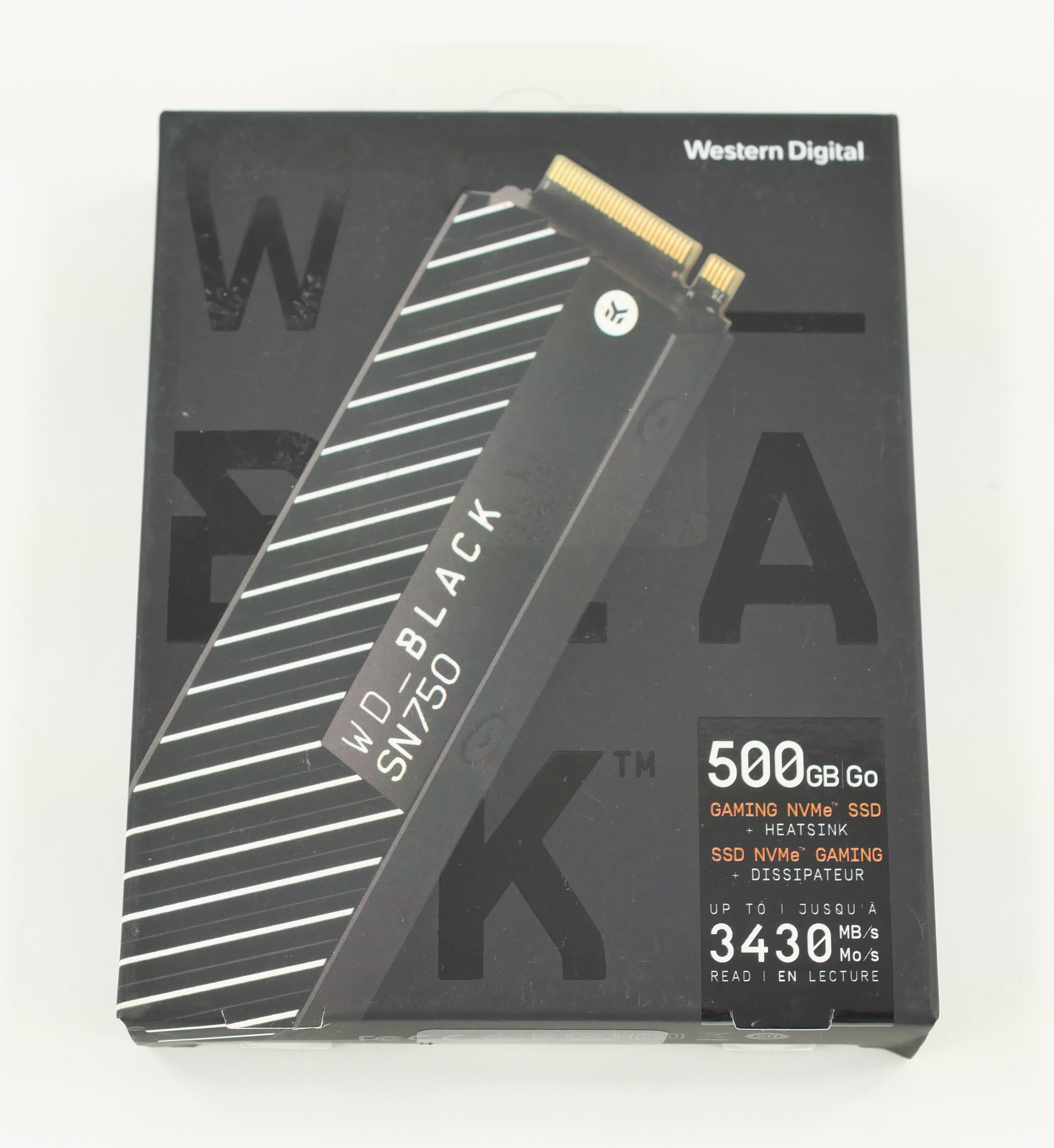 WD BLACK 500GB M.2 PCIE GEN3 SSD Drive SN750 WDS500G3XHC - Click Image to Close