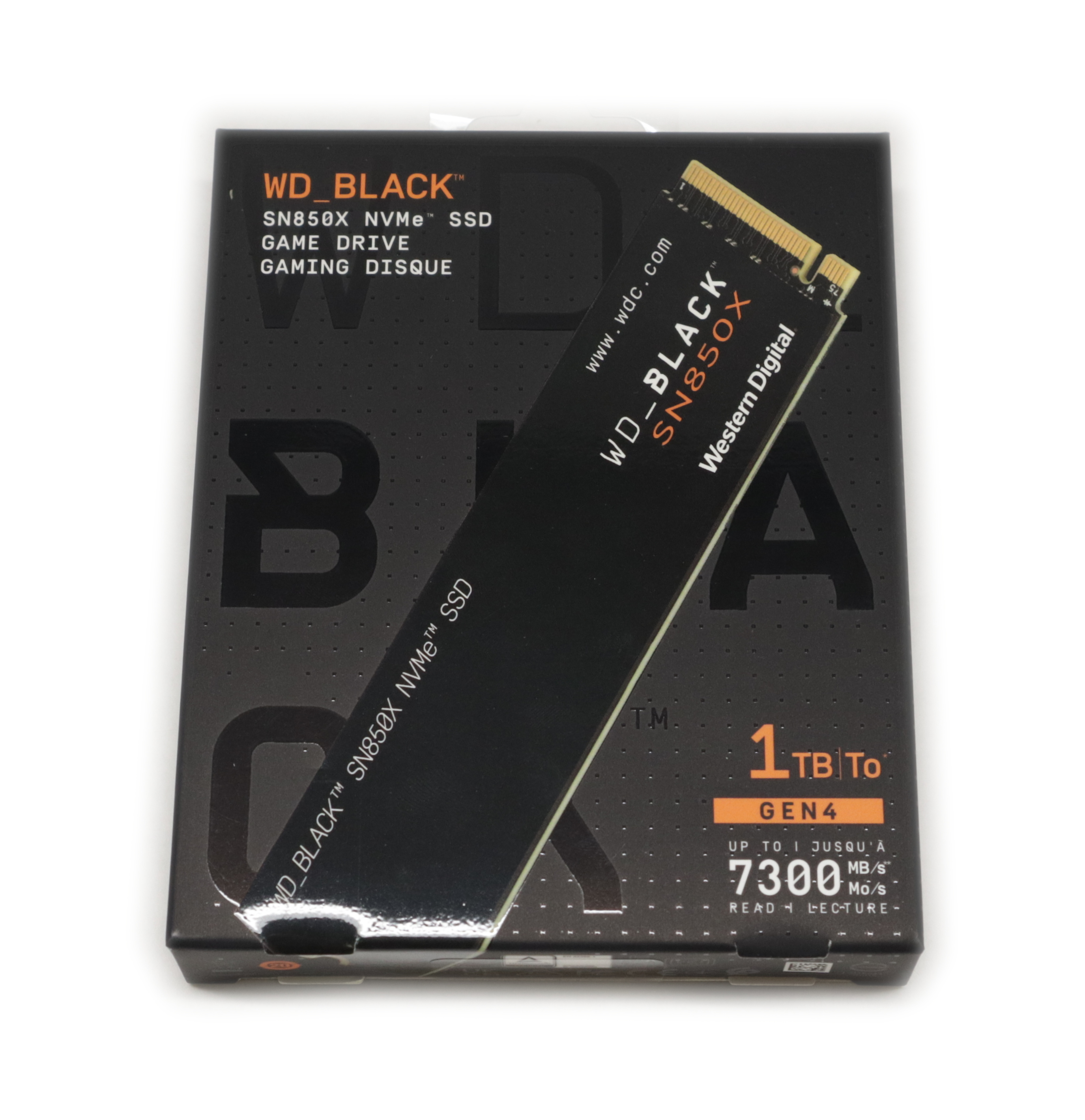 WD Black 1TB SN850X WDS100T2X0E-00BCA0 NVMe SSD M.2 PCIe Gen4 - Click Image to Close