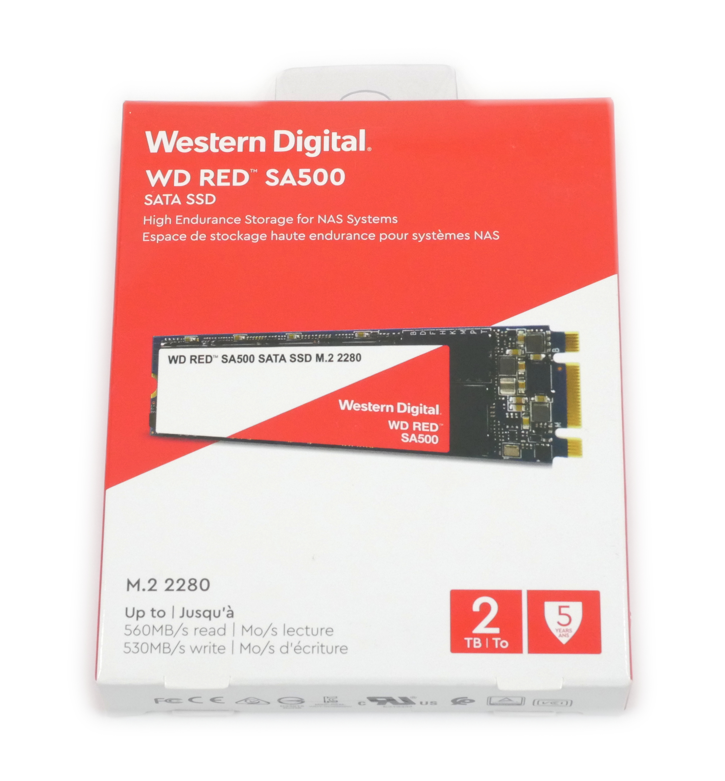 Wd red 2tb sa500 wds200t1r0b 68a4z0 sata 6gb s ssd m 2 2280