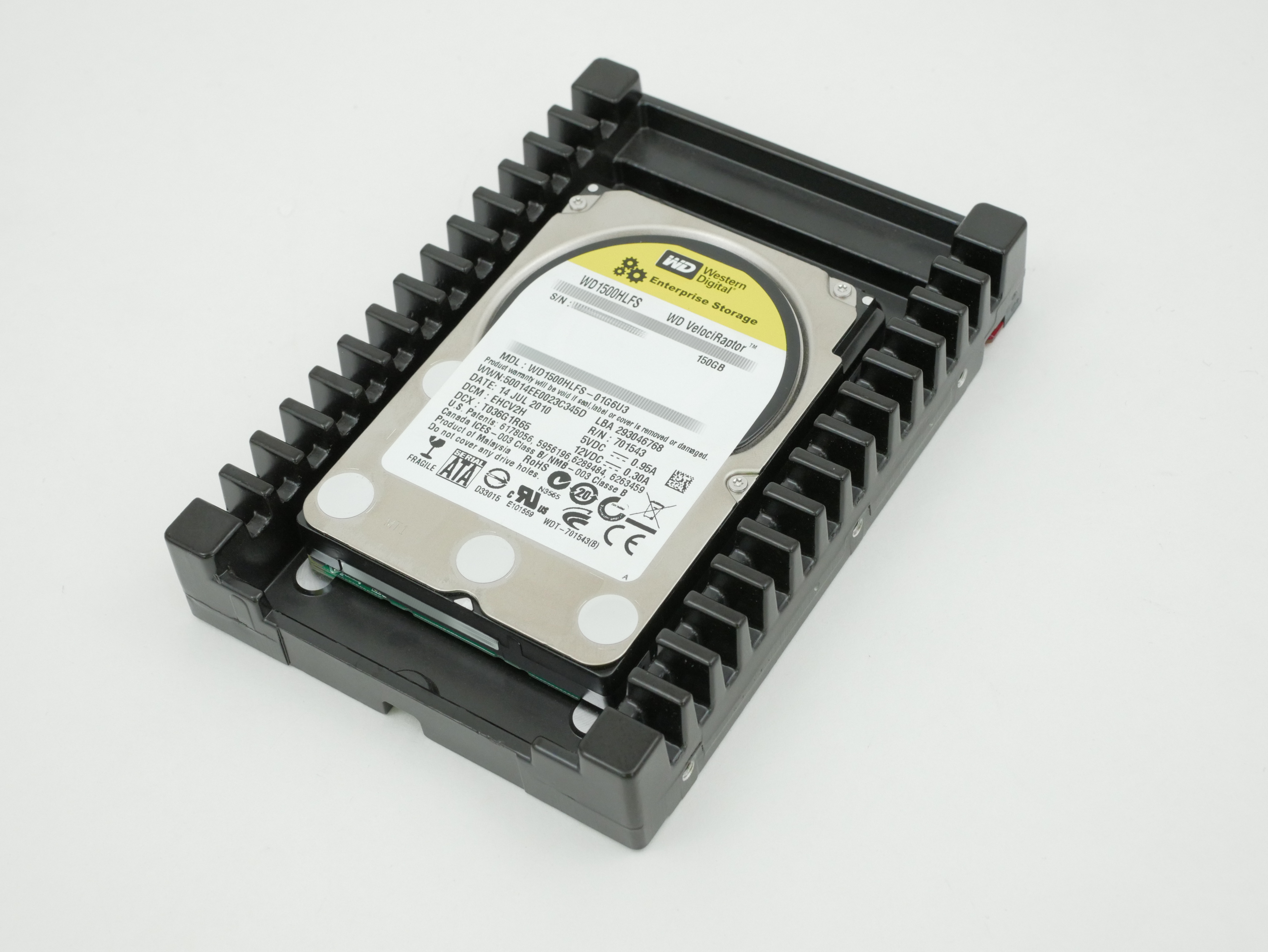 WD Velociraptor 150GB 10K RPM 16MB Cache SATA 3.0Gb/s 3.5" WD1500HLFS