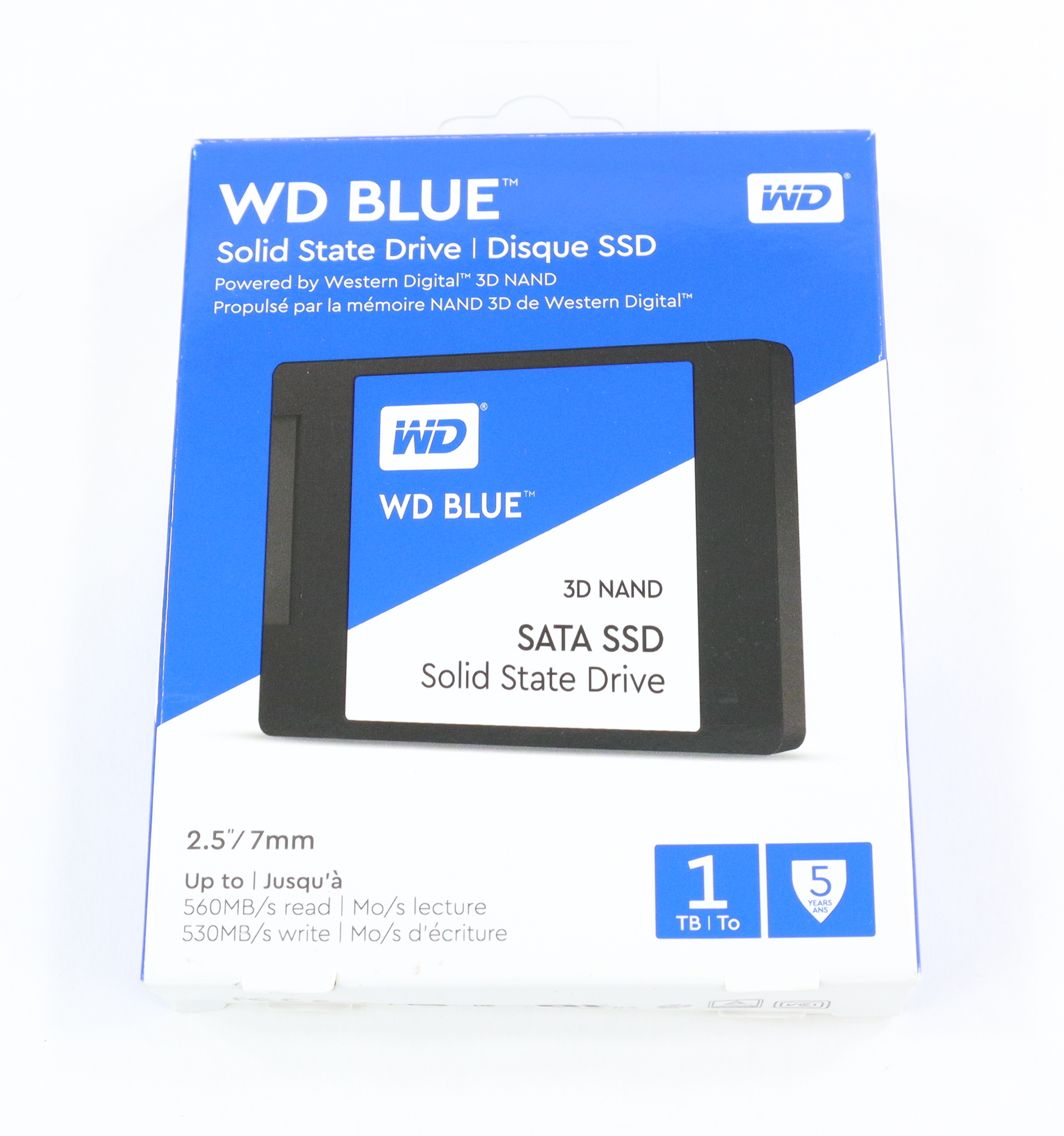 WD Blue 1TB WDS100T2B0A-00SM50 SSD 3D Nand SATA III 2.5" - Click Image to Close