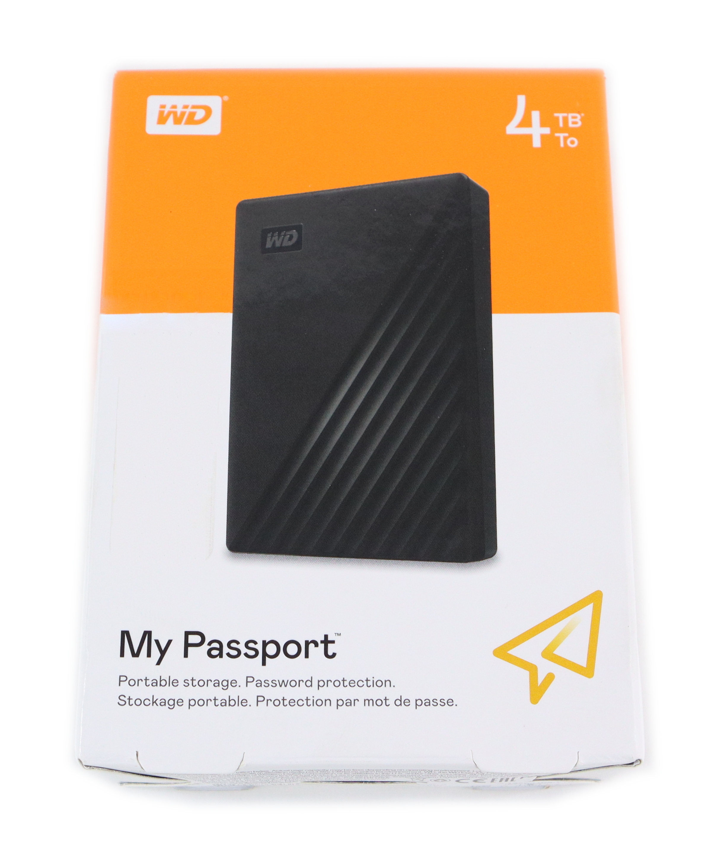 WD 4TB HDD My Passport WDBPKJ0040BBK-0B USB 3.2 Gen 1