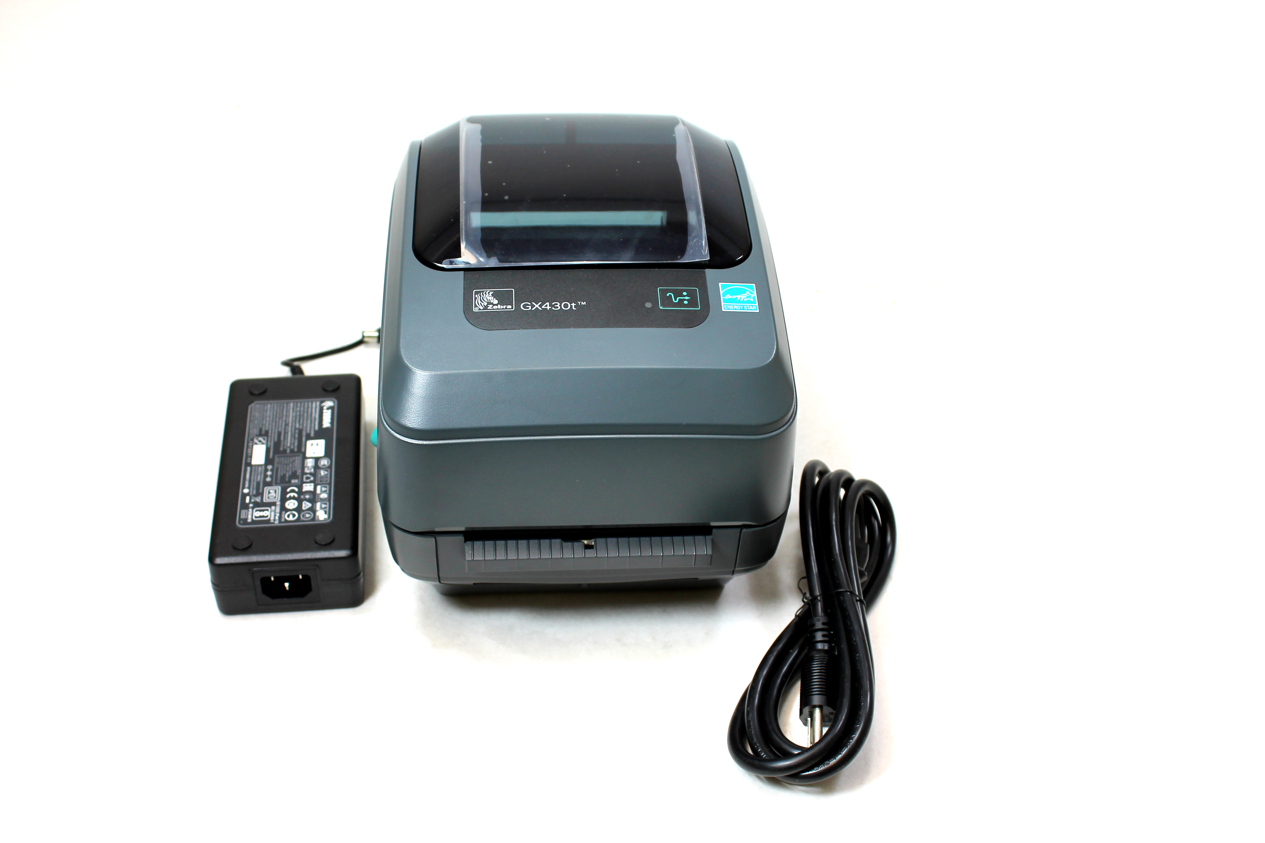Zebra GX430t monochrome thermal label printer GX43-102411-000